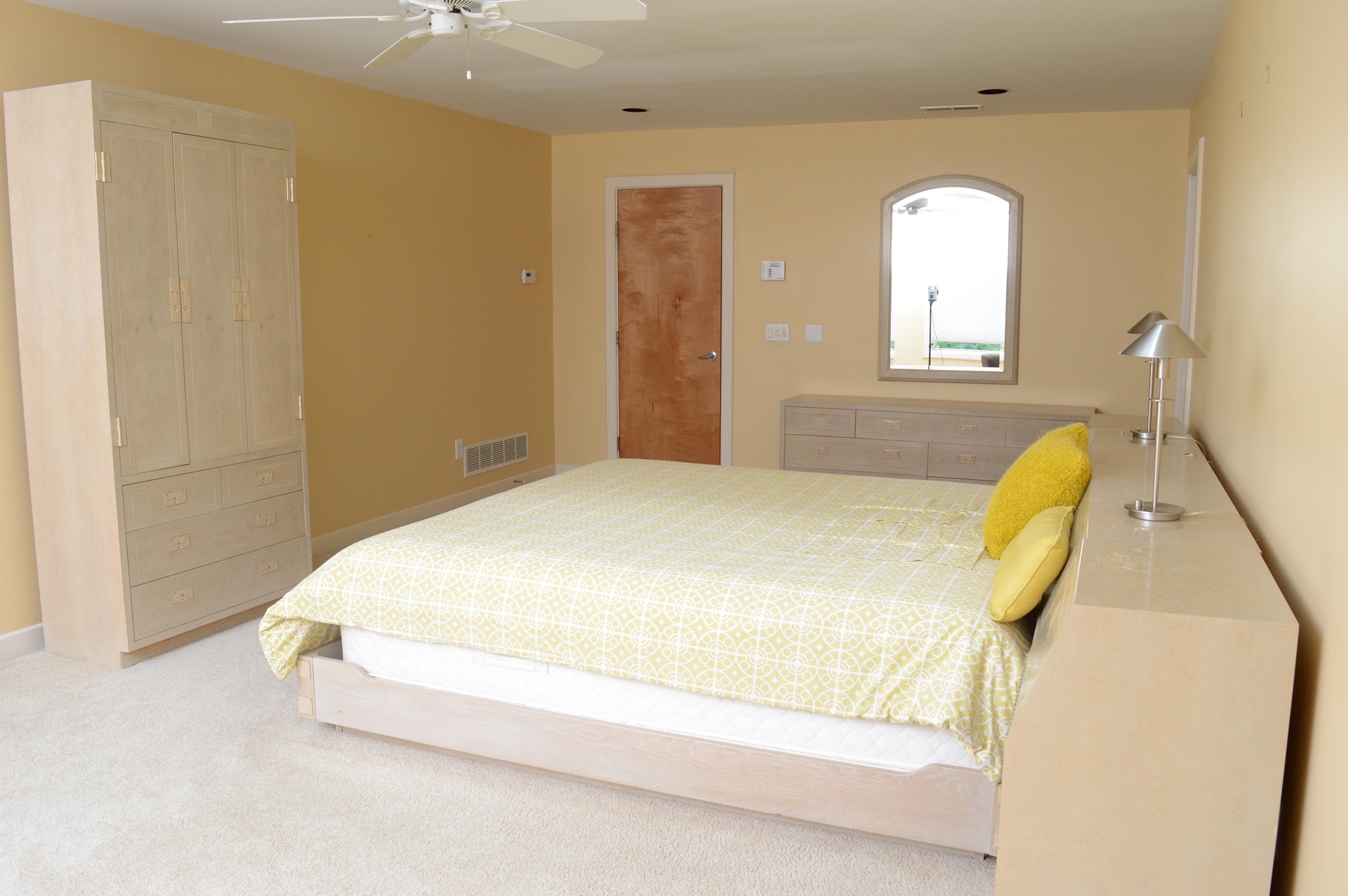 Vintage Five Piece Henredon Bedroom Set (California King Size)