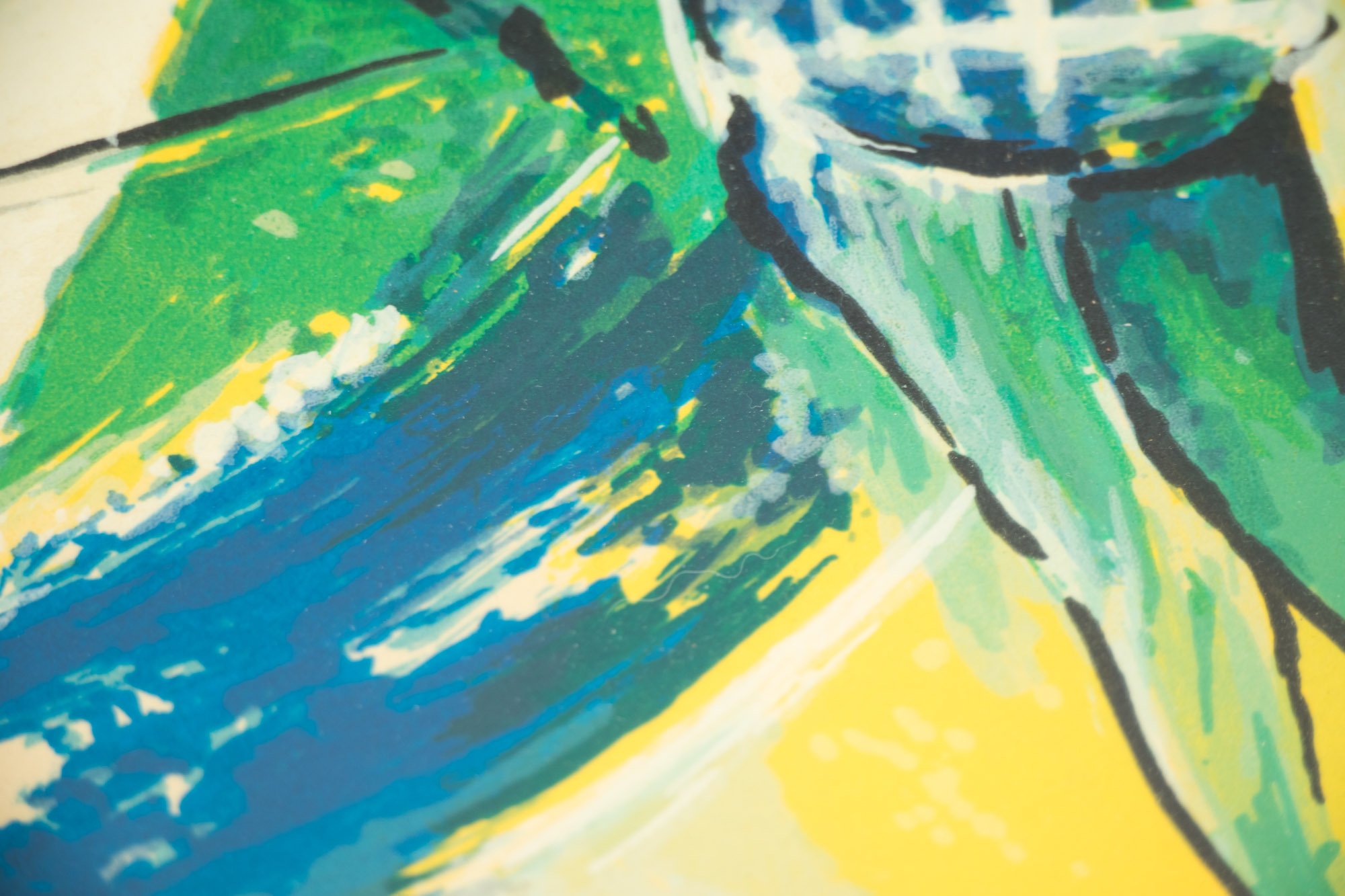 Lithograph after Marc Chagall "The Circus Musician"