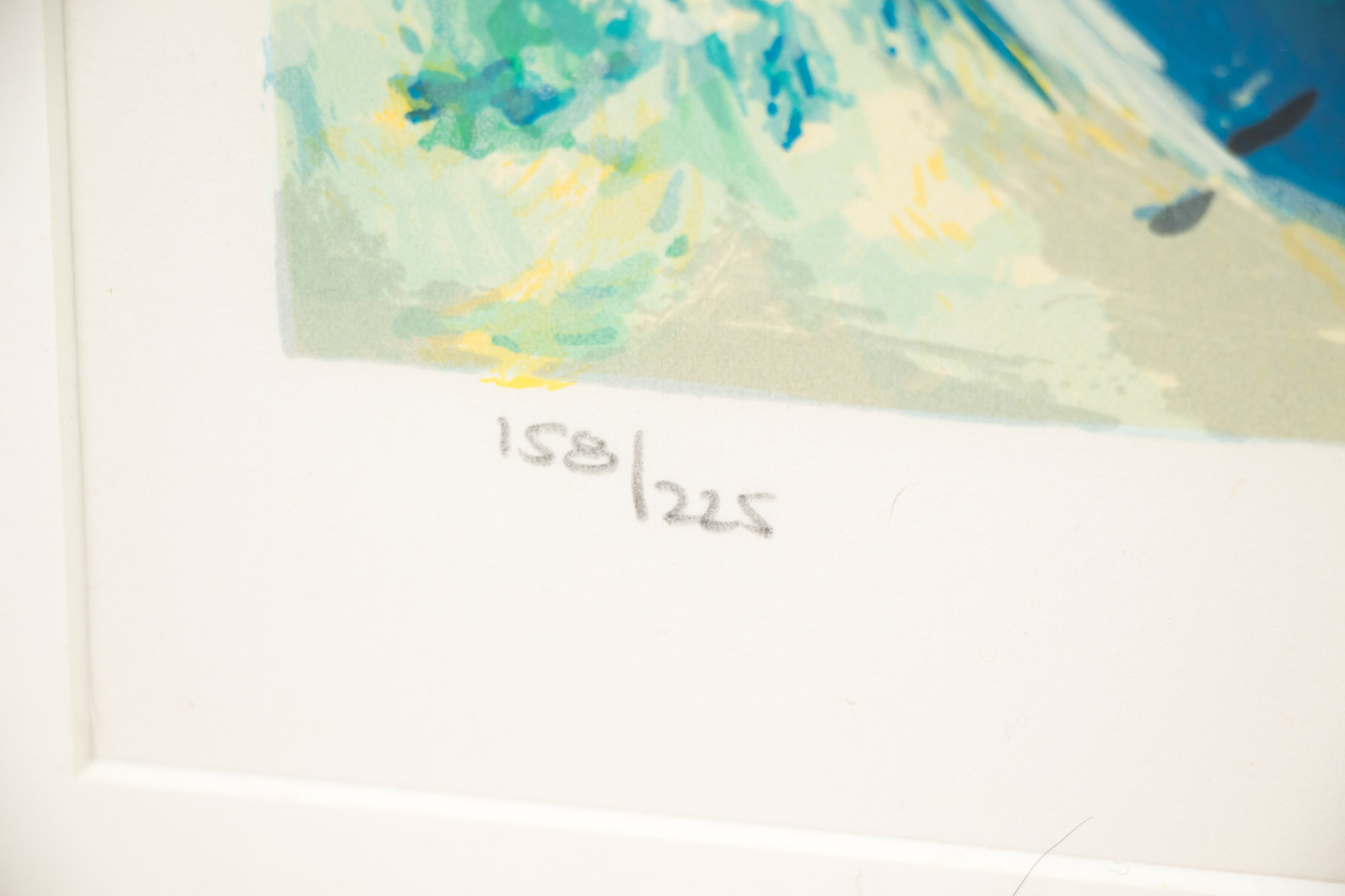 Lithograph after Marc Chagall "The Circus Musician"