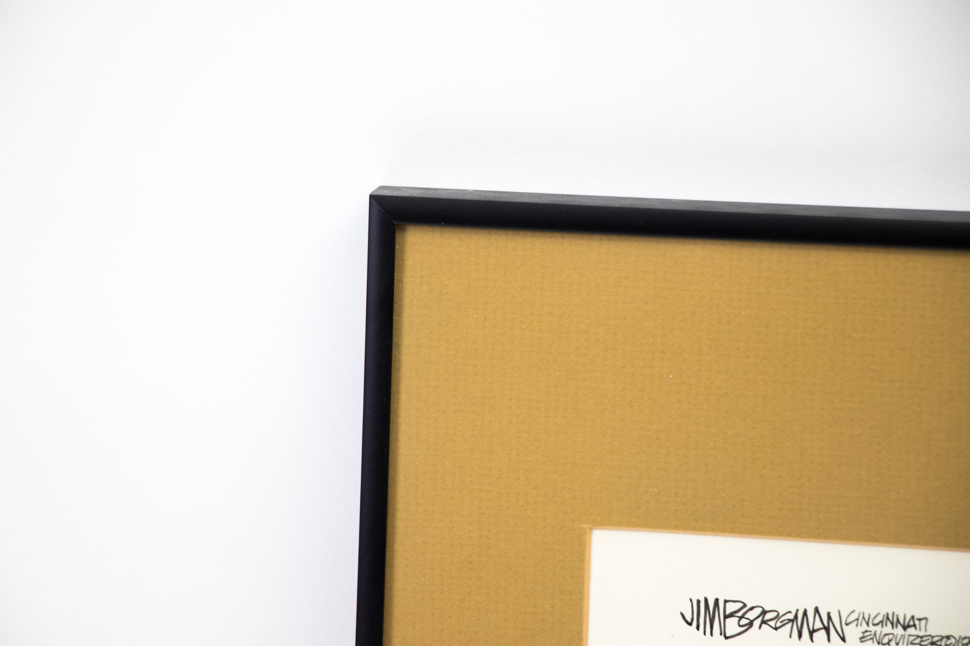 Jim Borgman Original 1989 Ink Cartoon Illustration Prototype