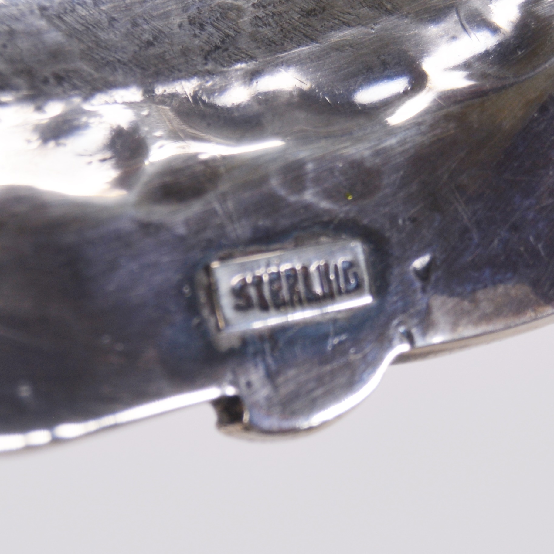 Mexican Silversmith Lilyan Sterling Silver Oval Platter