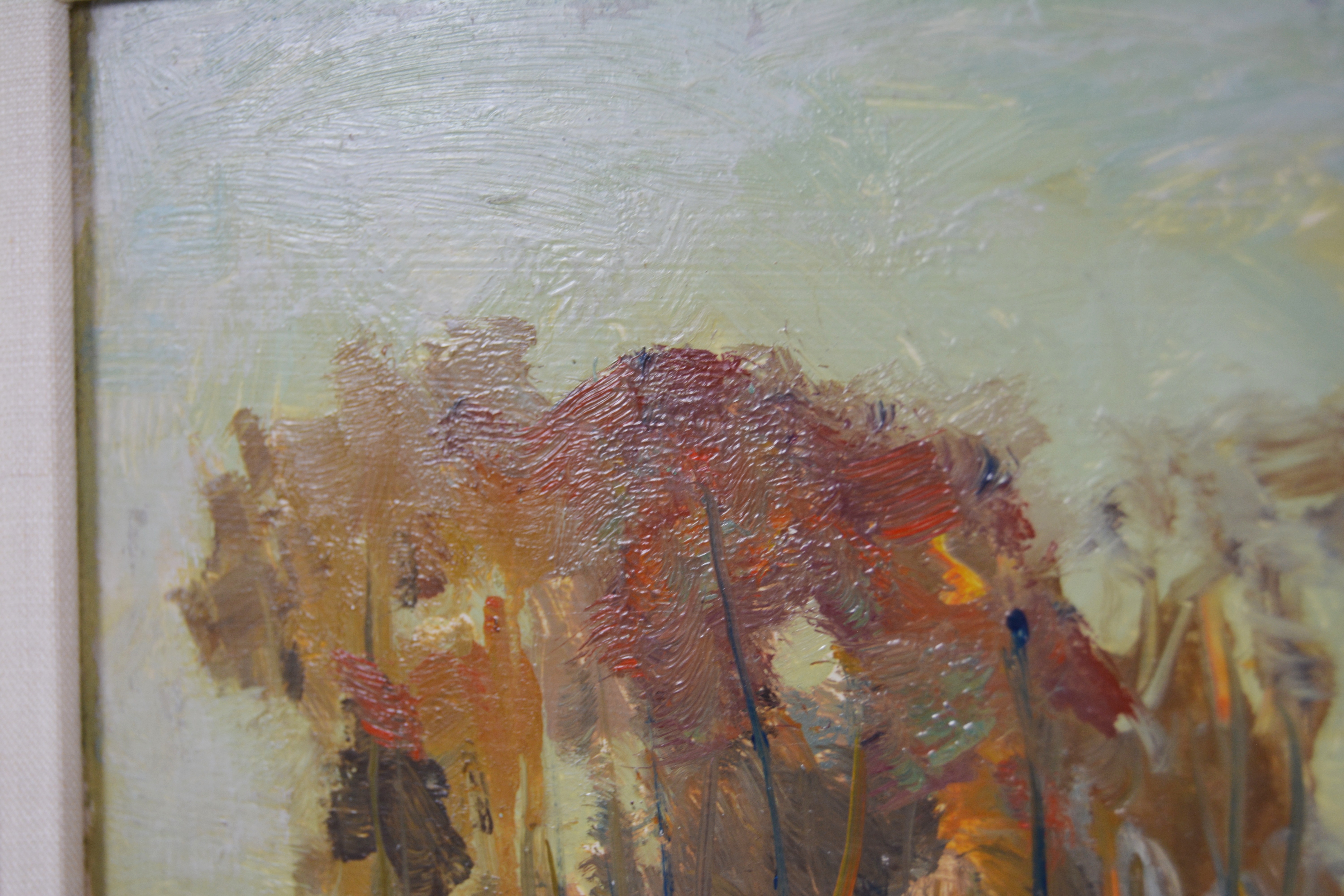 Chauncey Foster Ryder Oil Painting of Landscape