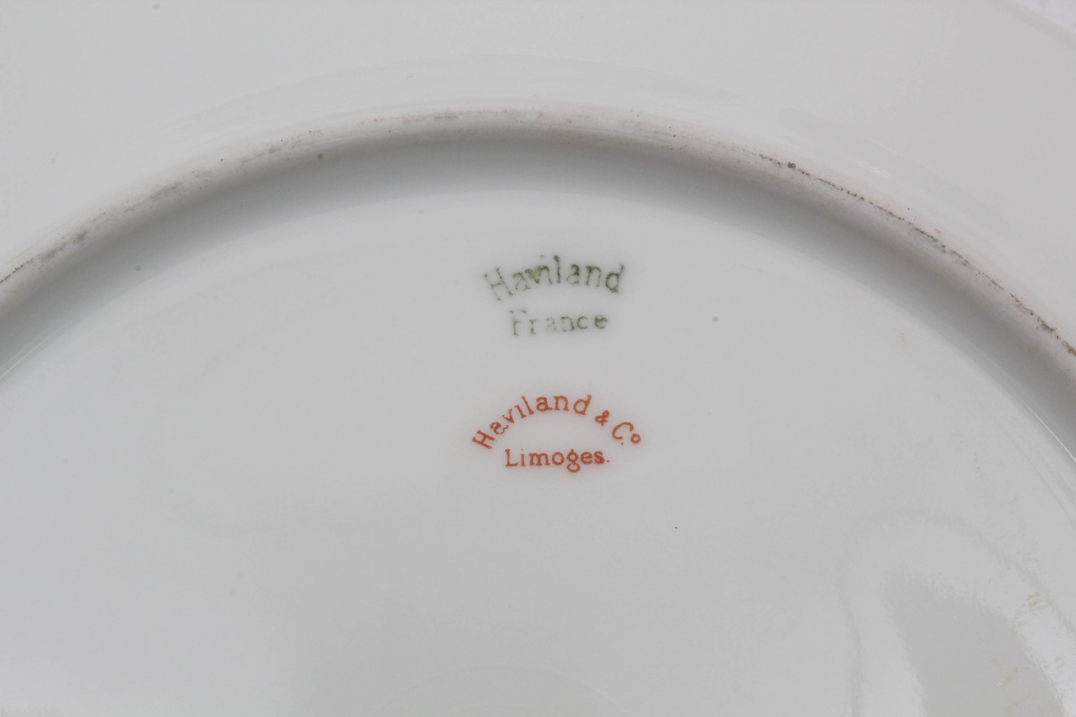 Tableware Featuring Limoges and Haviland