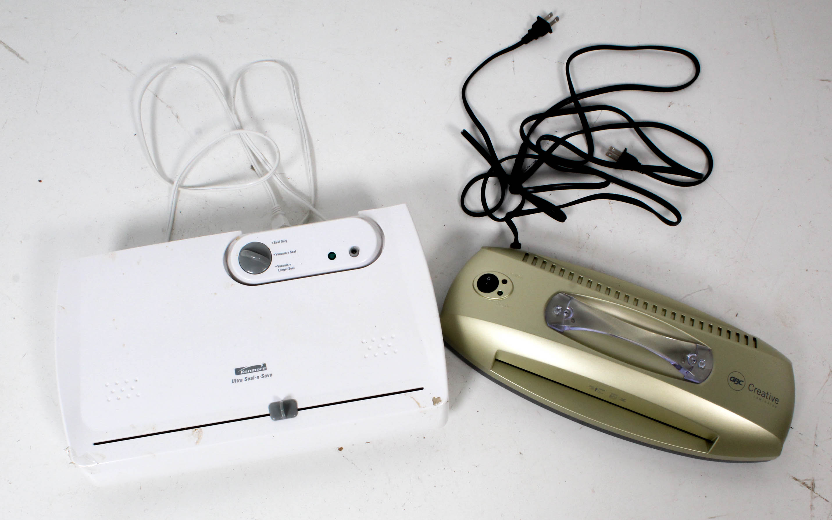 HeatSeal Creative Laminator and Kenmore Ultra-Seal-Saver
