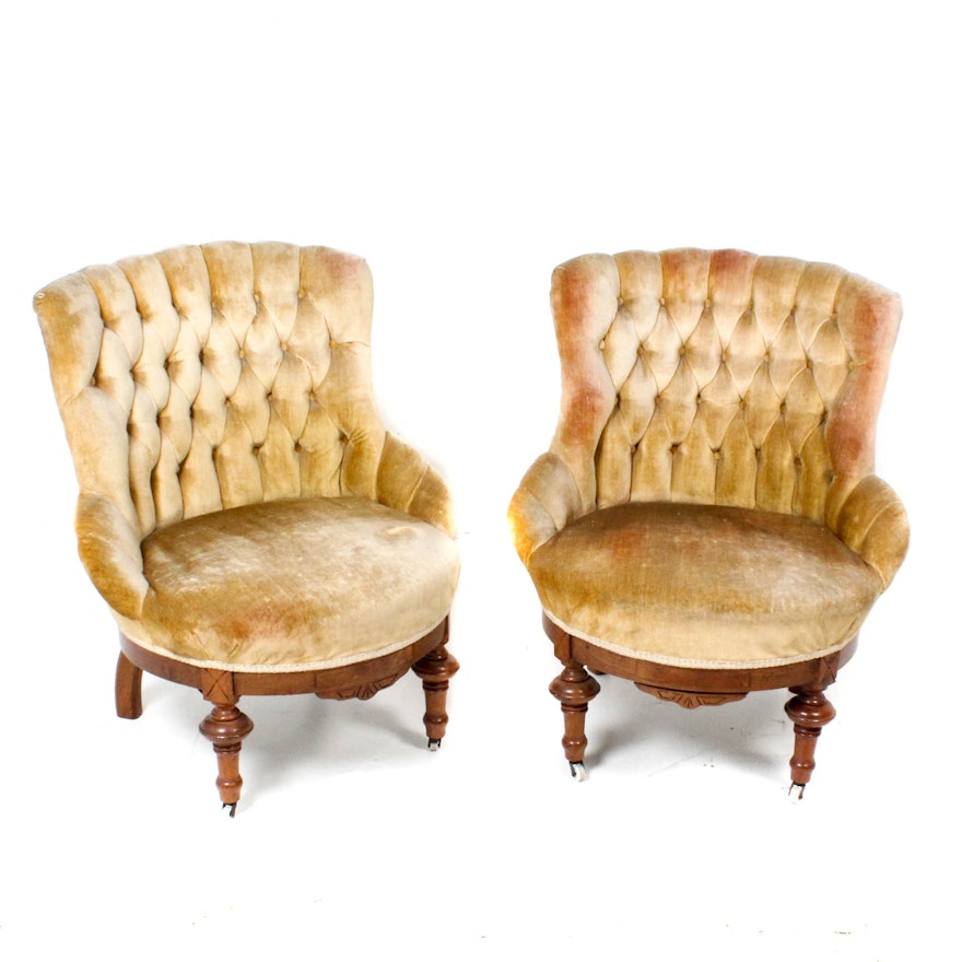 Antique Tub Chairs