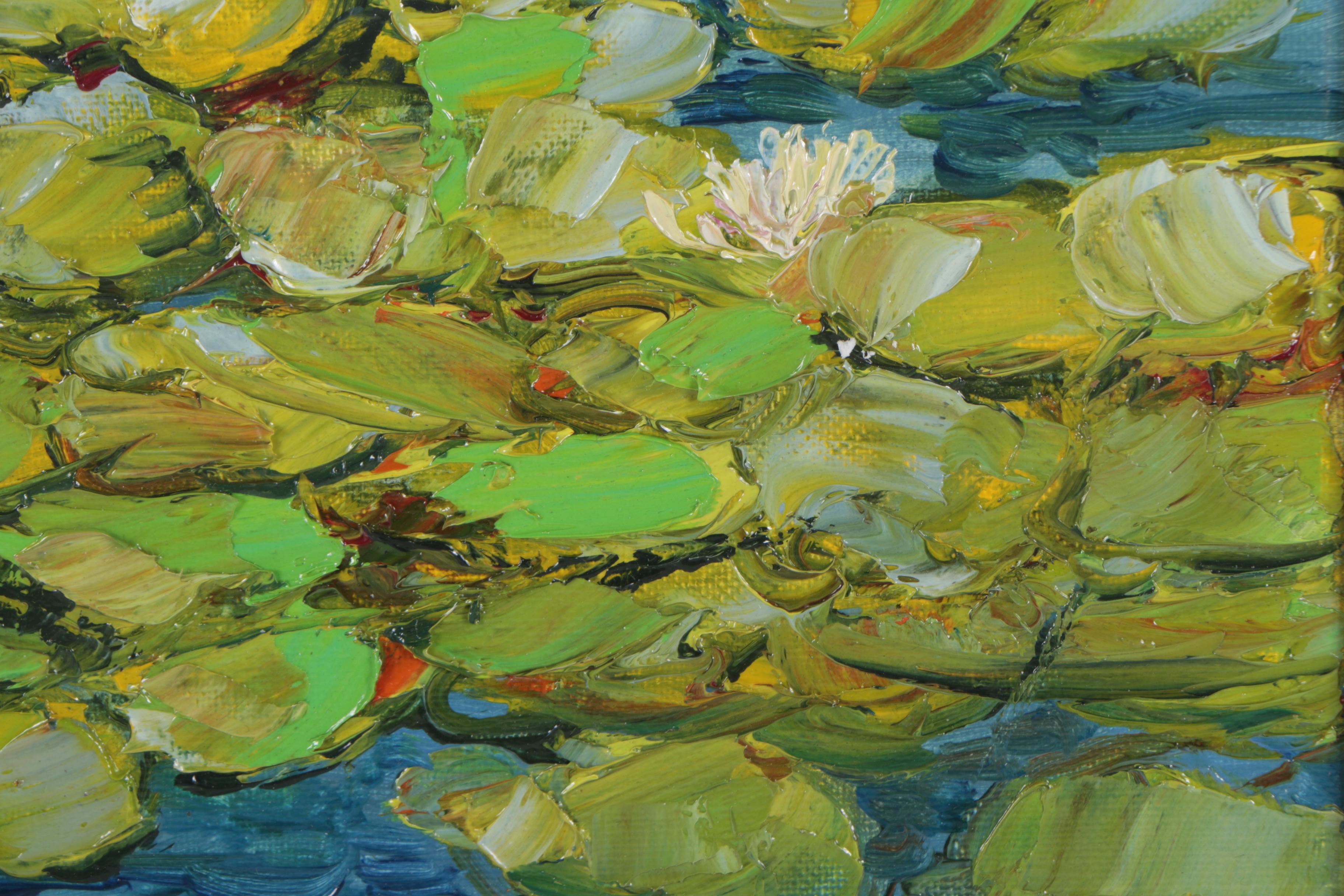 Garncarek Aleksander Oil Painting "Nenufary"