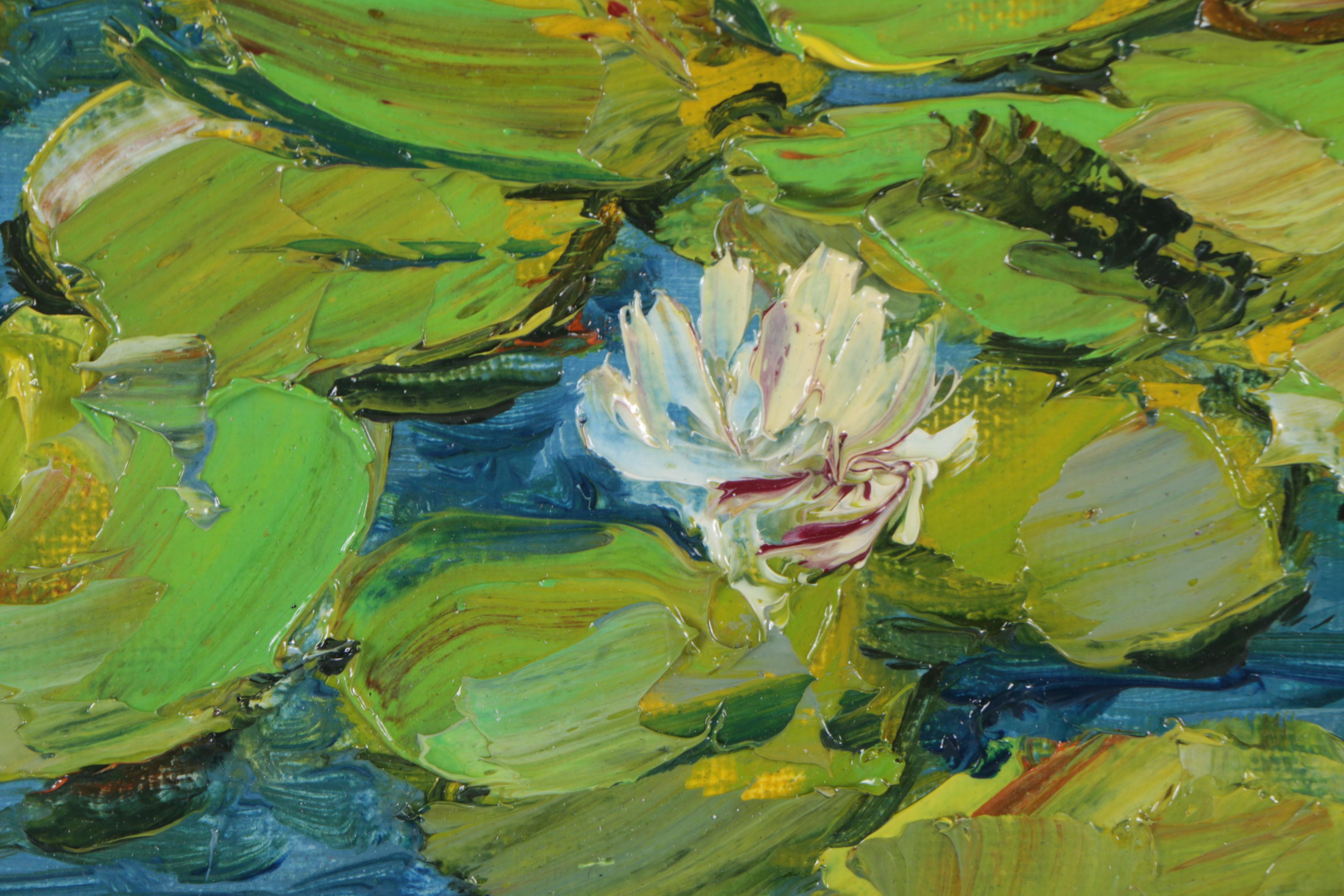 Garncarek Aleksander Oil Painting "Nenufary"