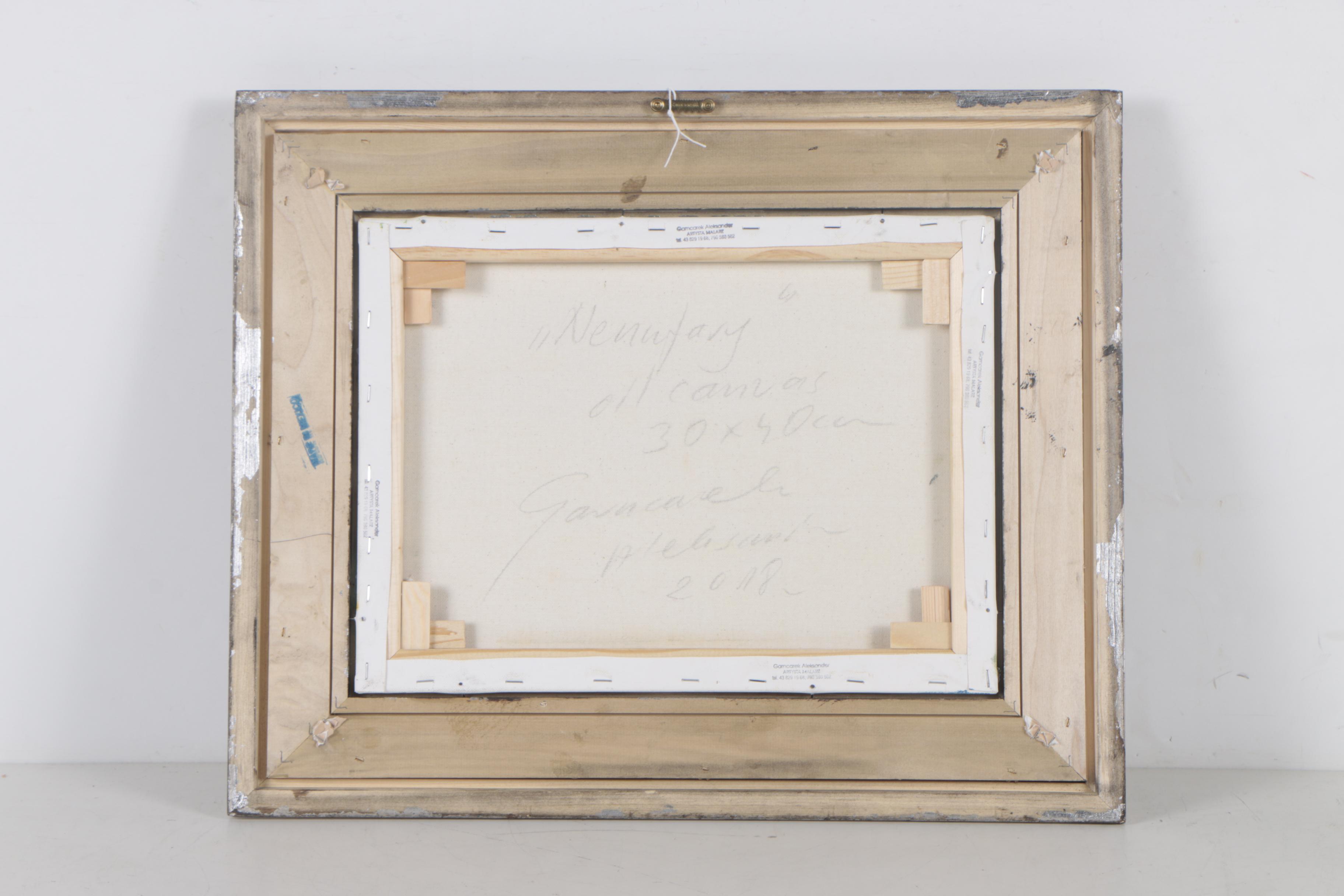 Garncarek Aleksander Oil Painting "Nenufary"