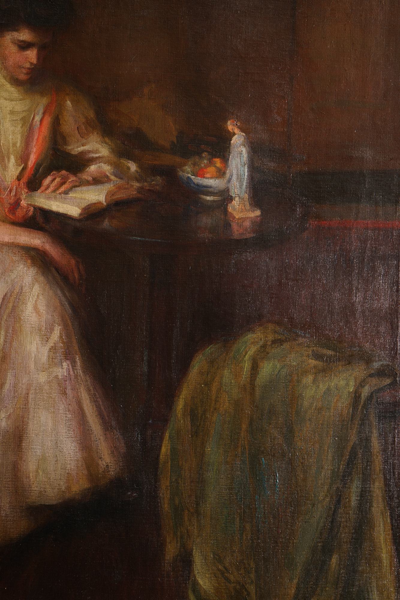 Mary Brewster Hazelton Oil Portrait Painting