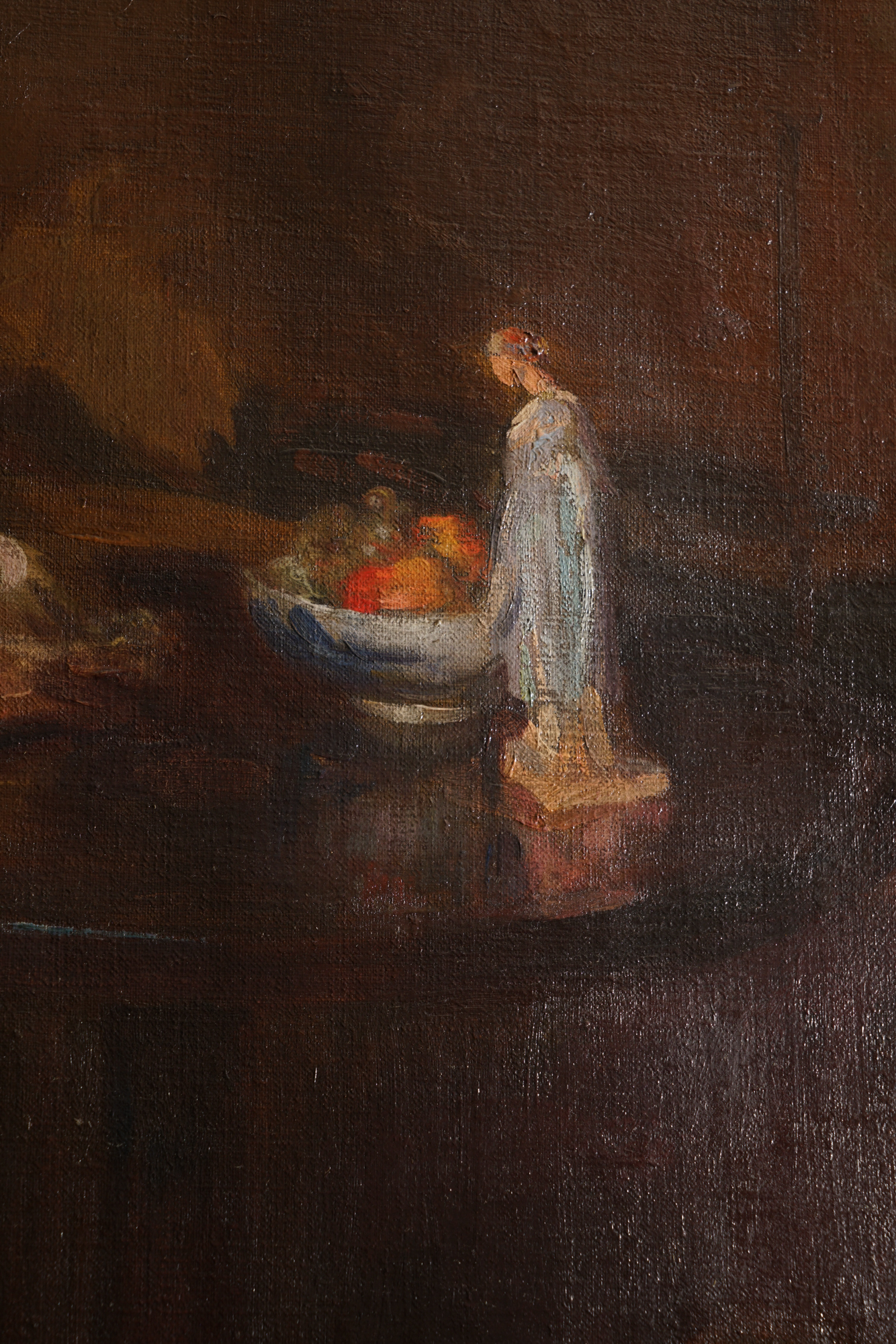 Mary Brewster Hazelton Oil Portrait Painting