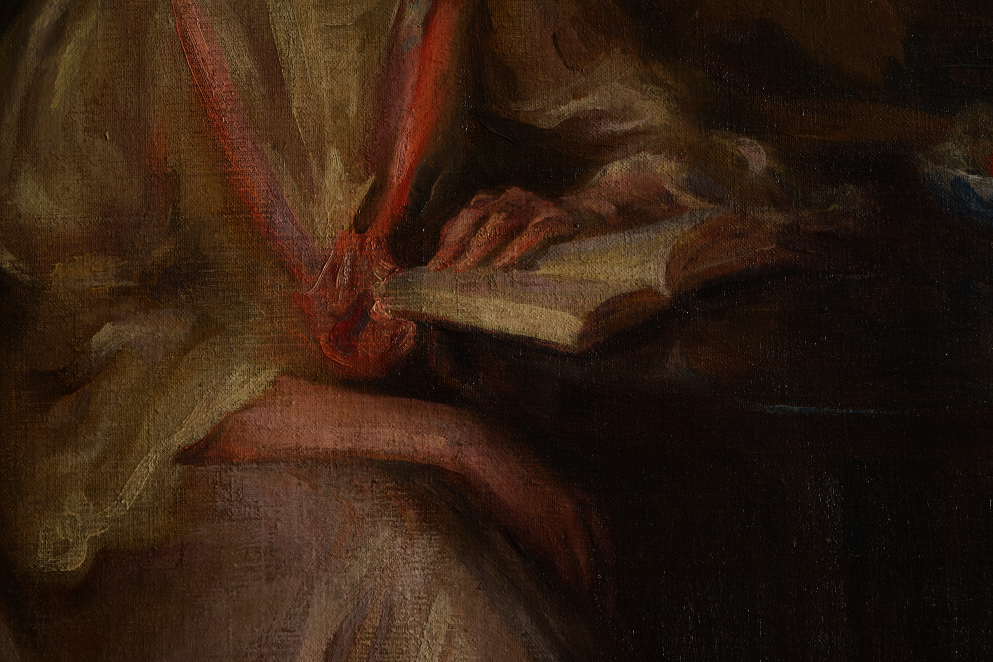 Mary Brewster Hazelton Oil Portrait Painting