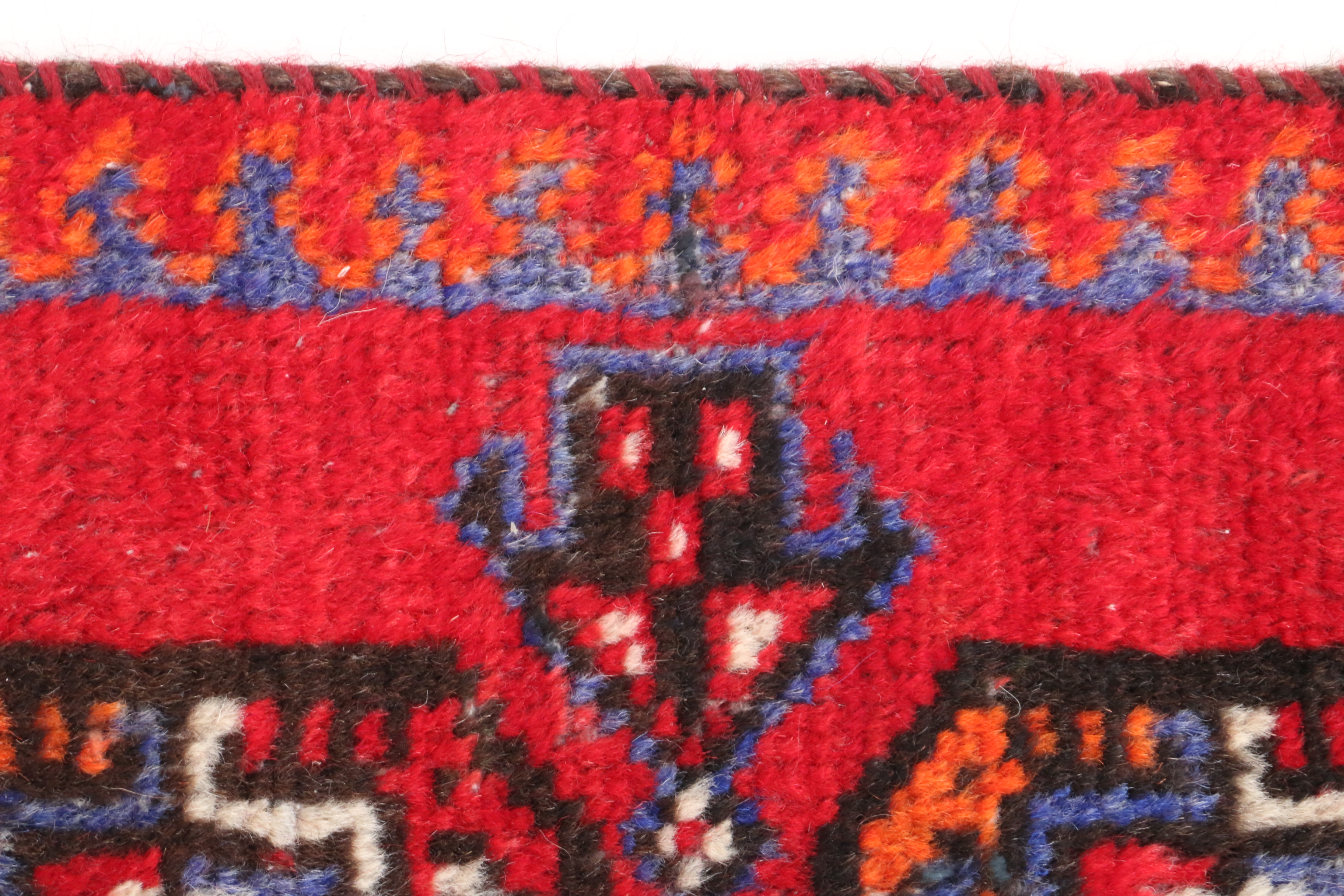 Hand-Knotted Indo-Persian Carpet Runner