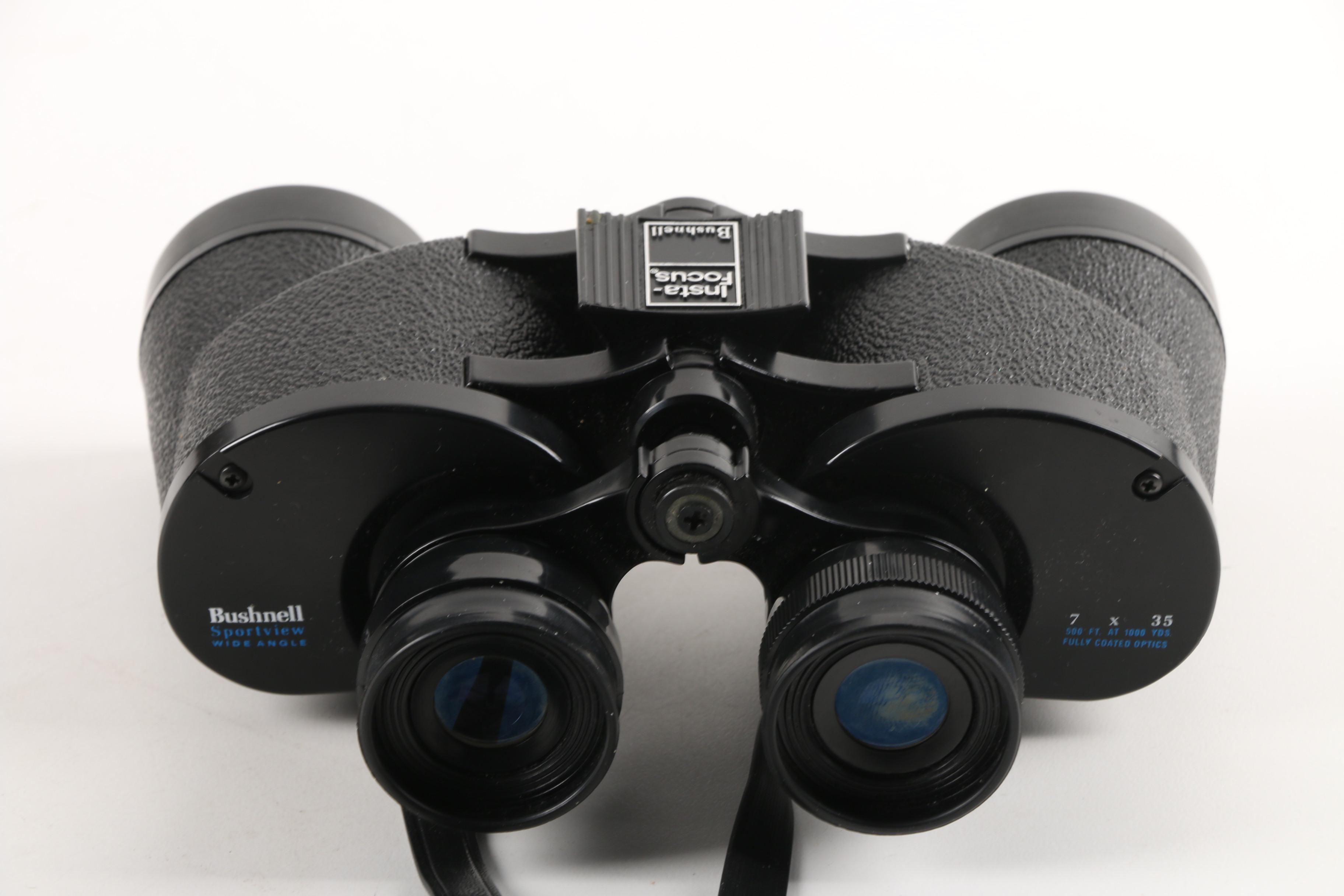 Bushnell Sportview Wide Angle 7X35 Binoculars with Case