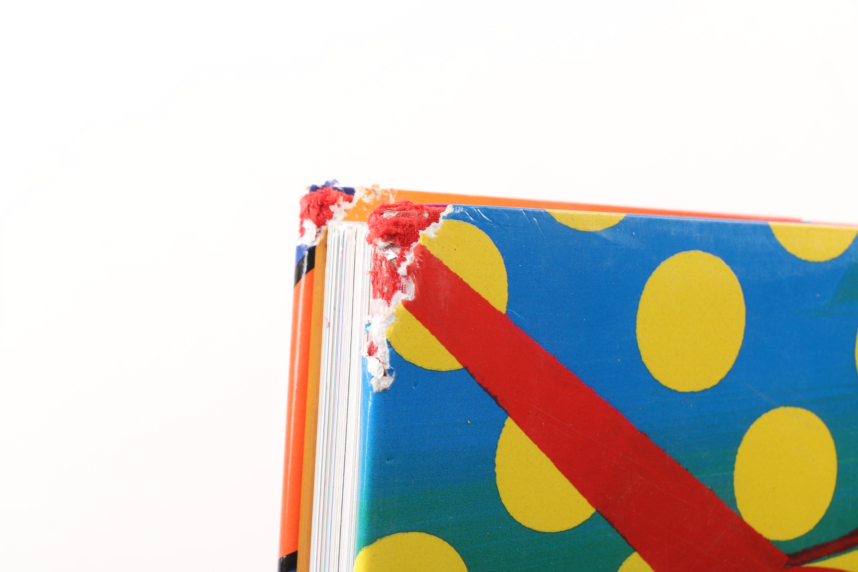 Signed "The Art of Peter Max" Books with Postcard