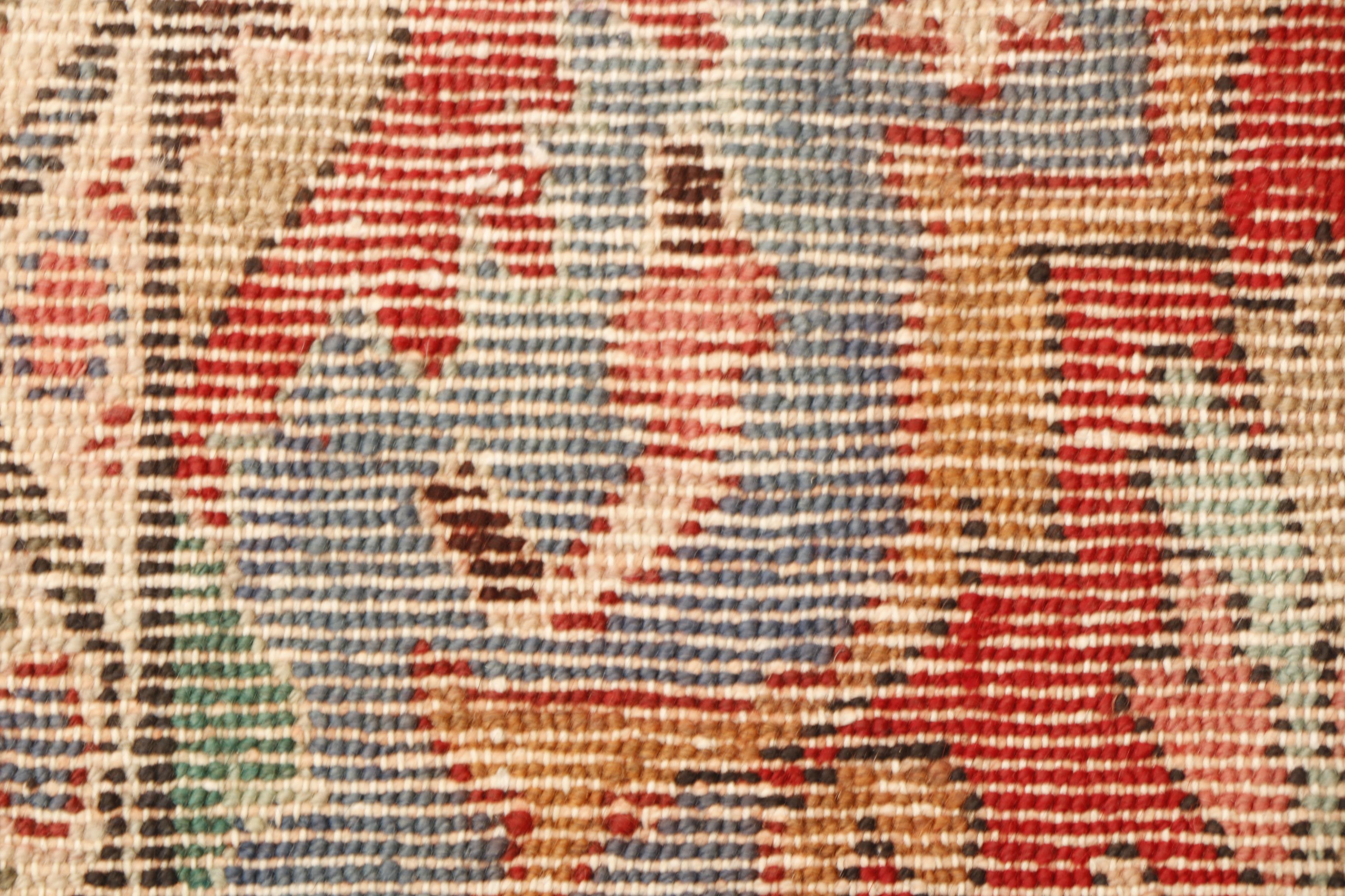 Hand-Knotted Persian Hamadan Carpet Runner