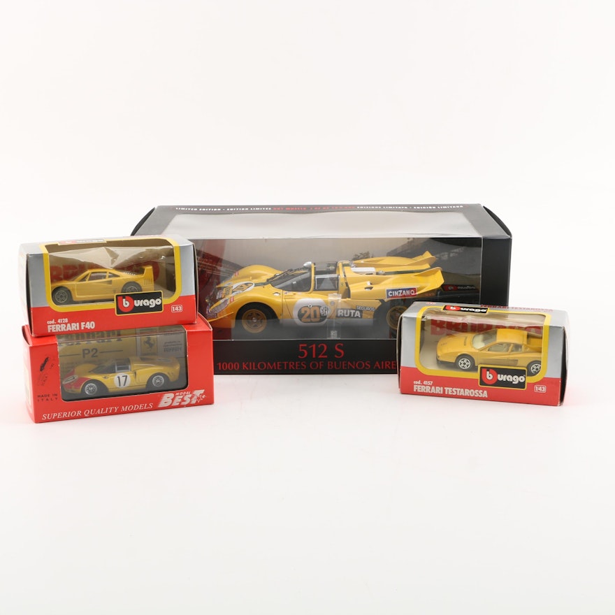 Ferrari Die-Cast Cars including Bburago