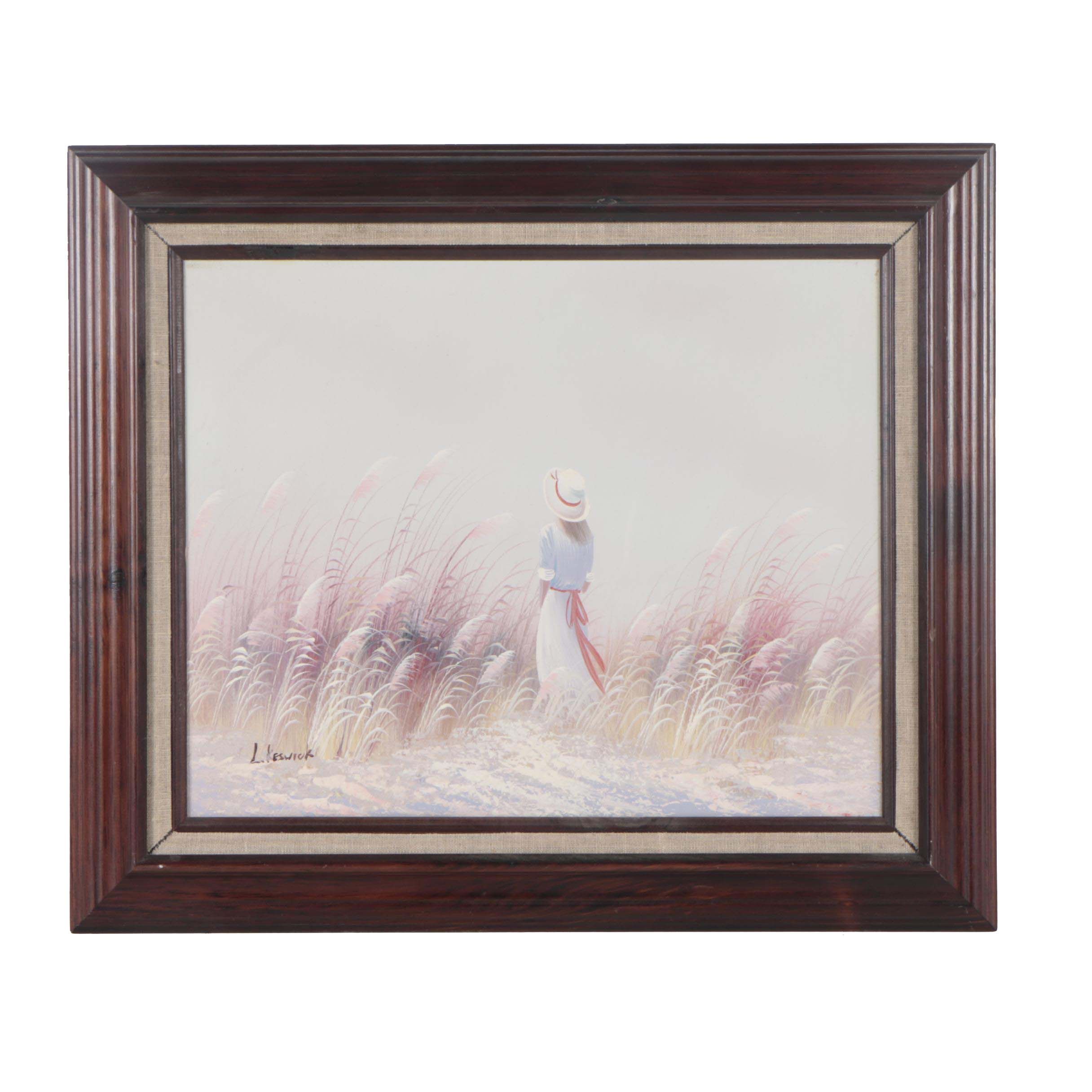 L. Keswick Oil Painting