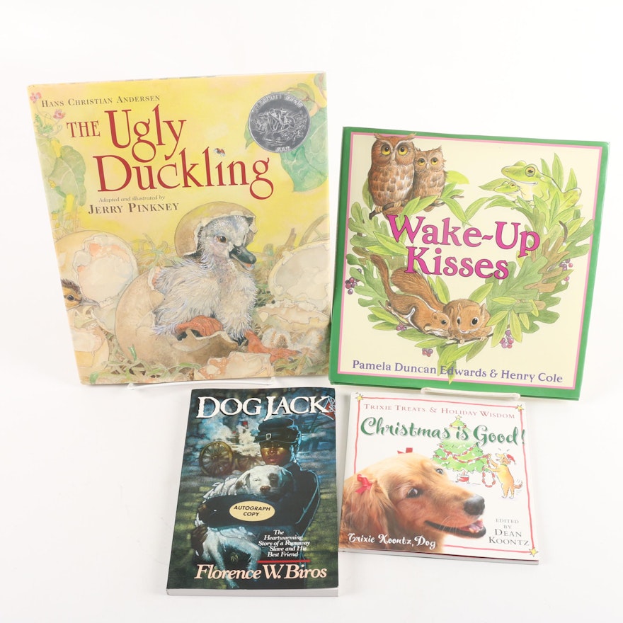 Signed "The Ugly Duckling" and Other Children's Books