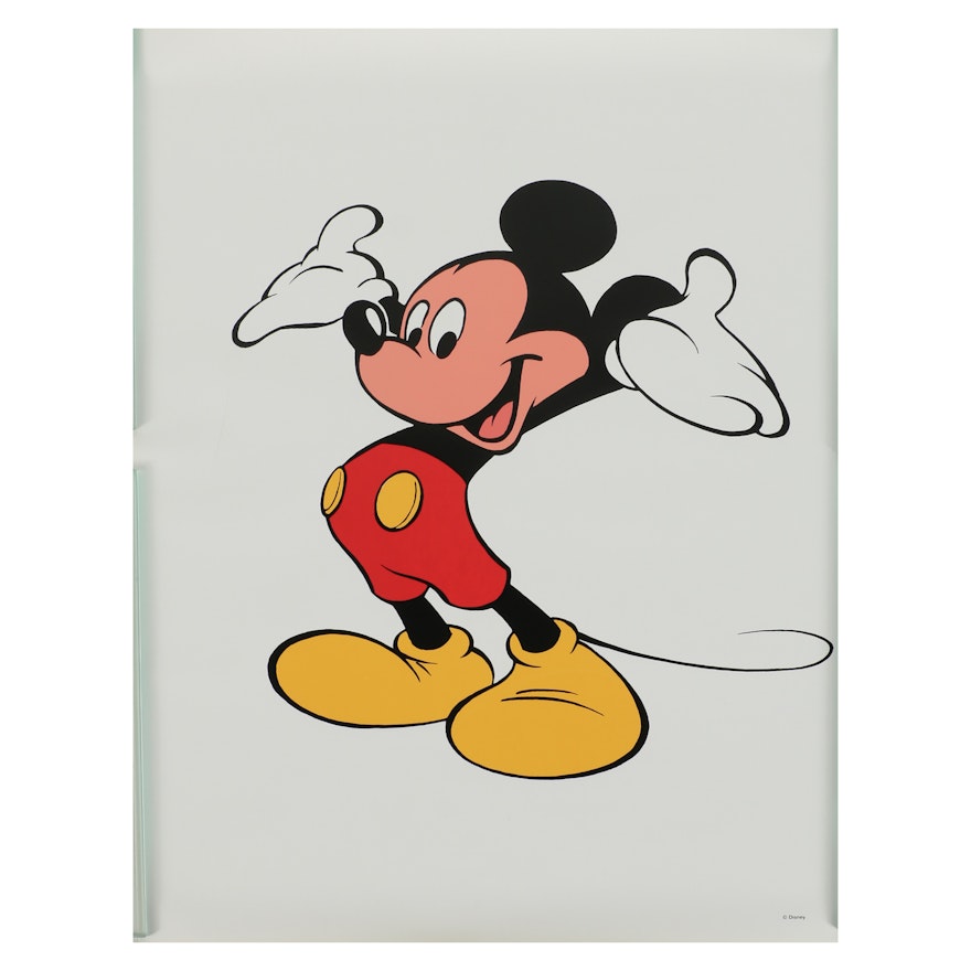 Sowa and Reiser Serigraph of Mickey Mouse