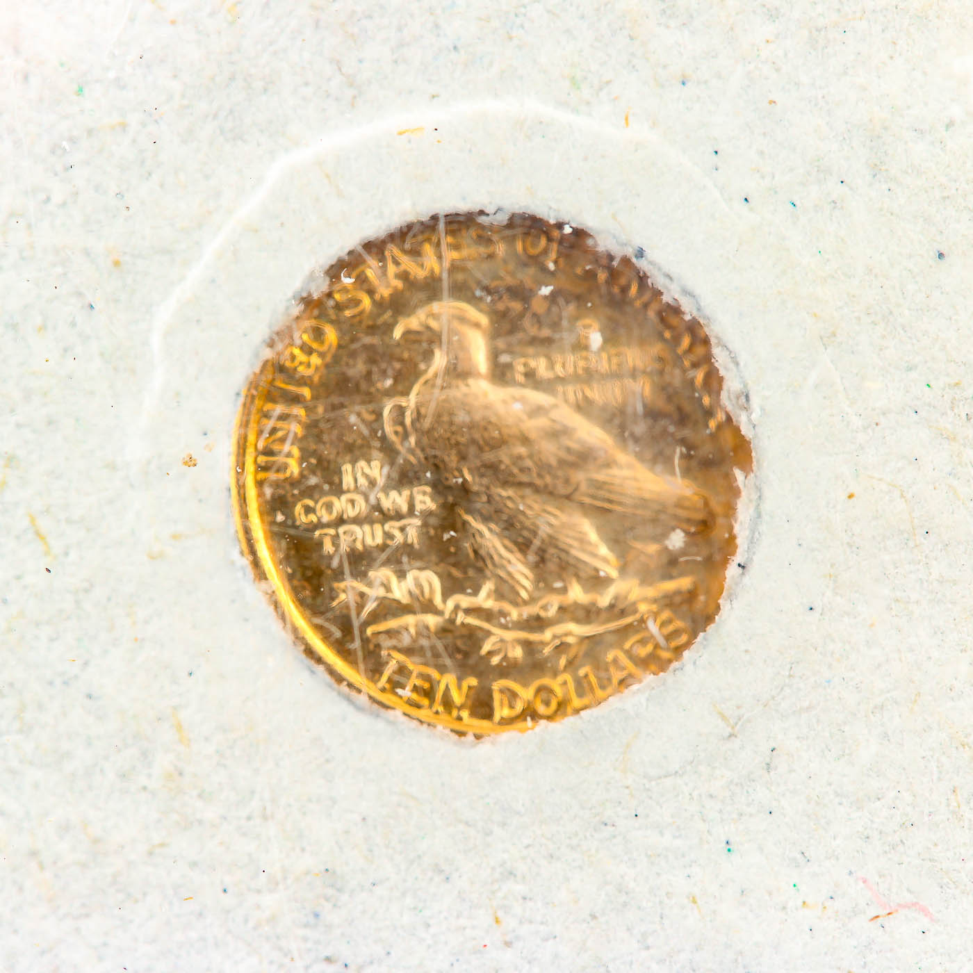 Miniature Replica $10 Indian Head 14 Karat Gold Eagle