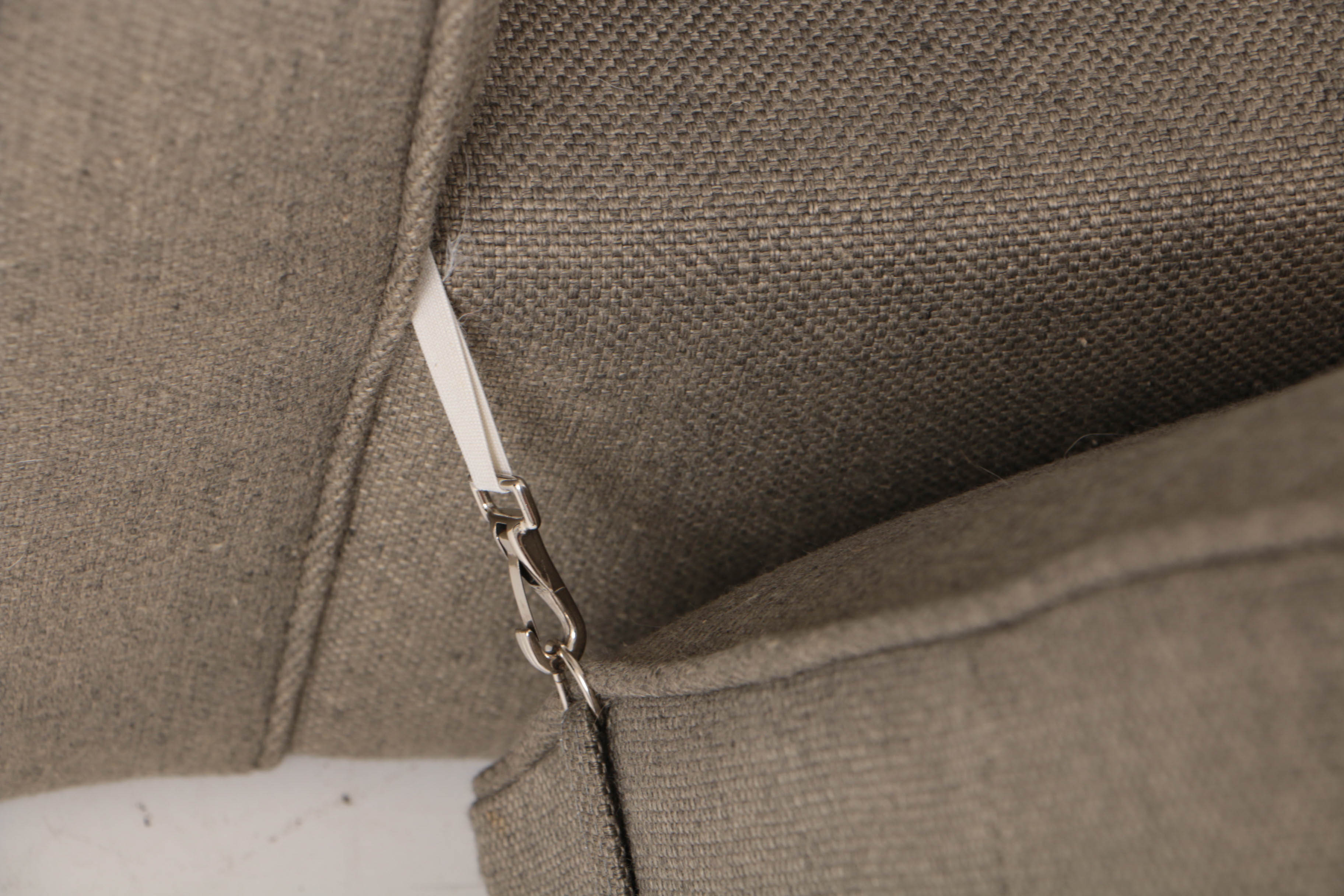 Pair of Donghia "Noble" Swivel Chairs and Ottoman