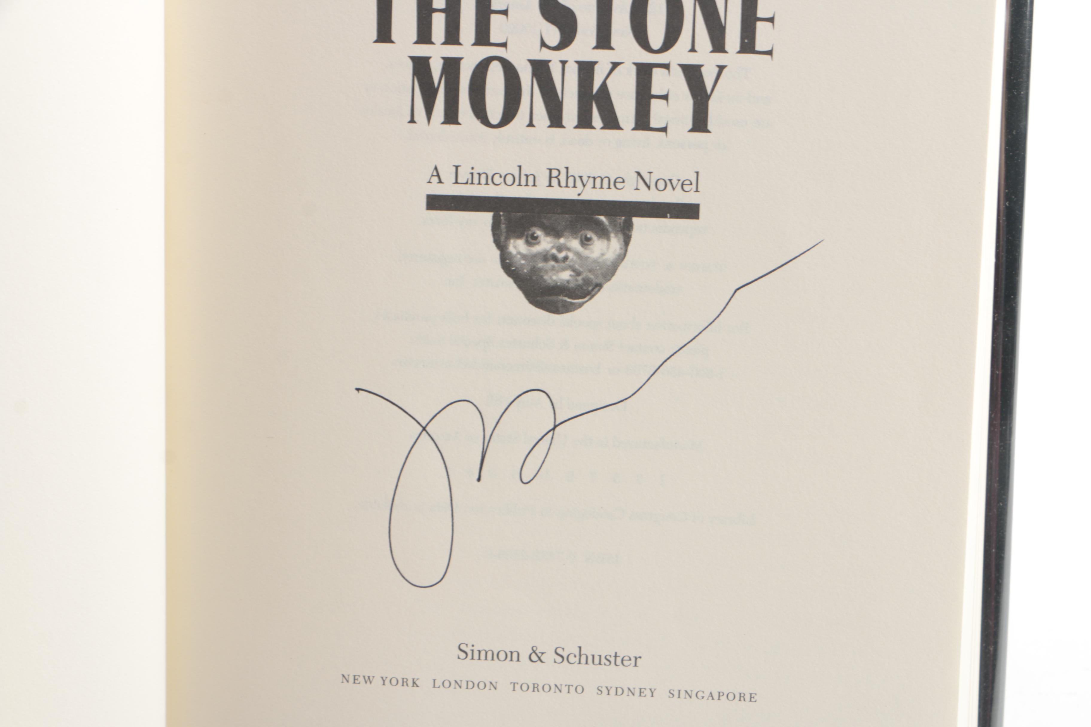 Signed Fiction and Poetry Books including "Looking for Mr. Goodbar" by Rossner