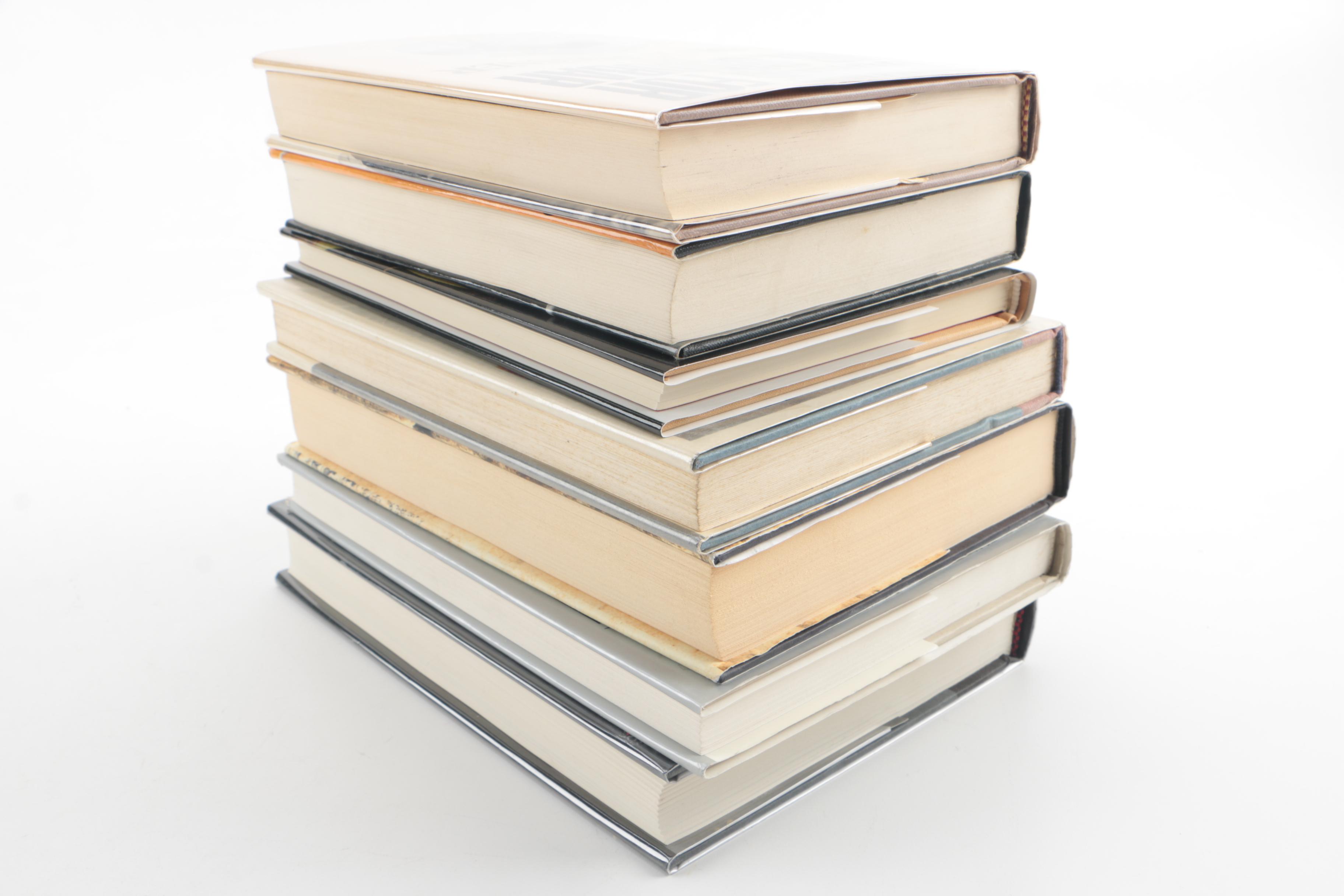 Signed Fiction and Poetry Books including "Looking for Mr. Goodbar" by Rossner