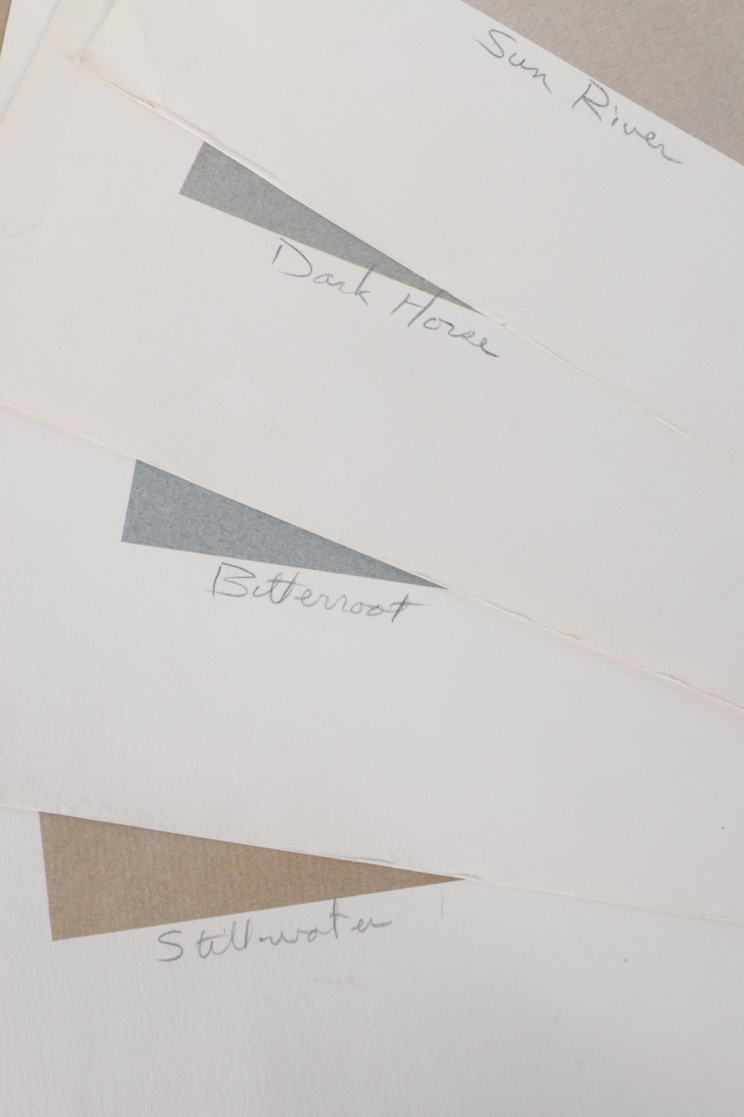 Nik Carpenter Offset Lithographs