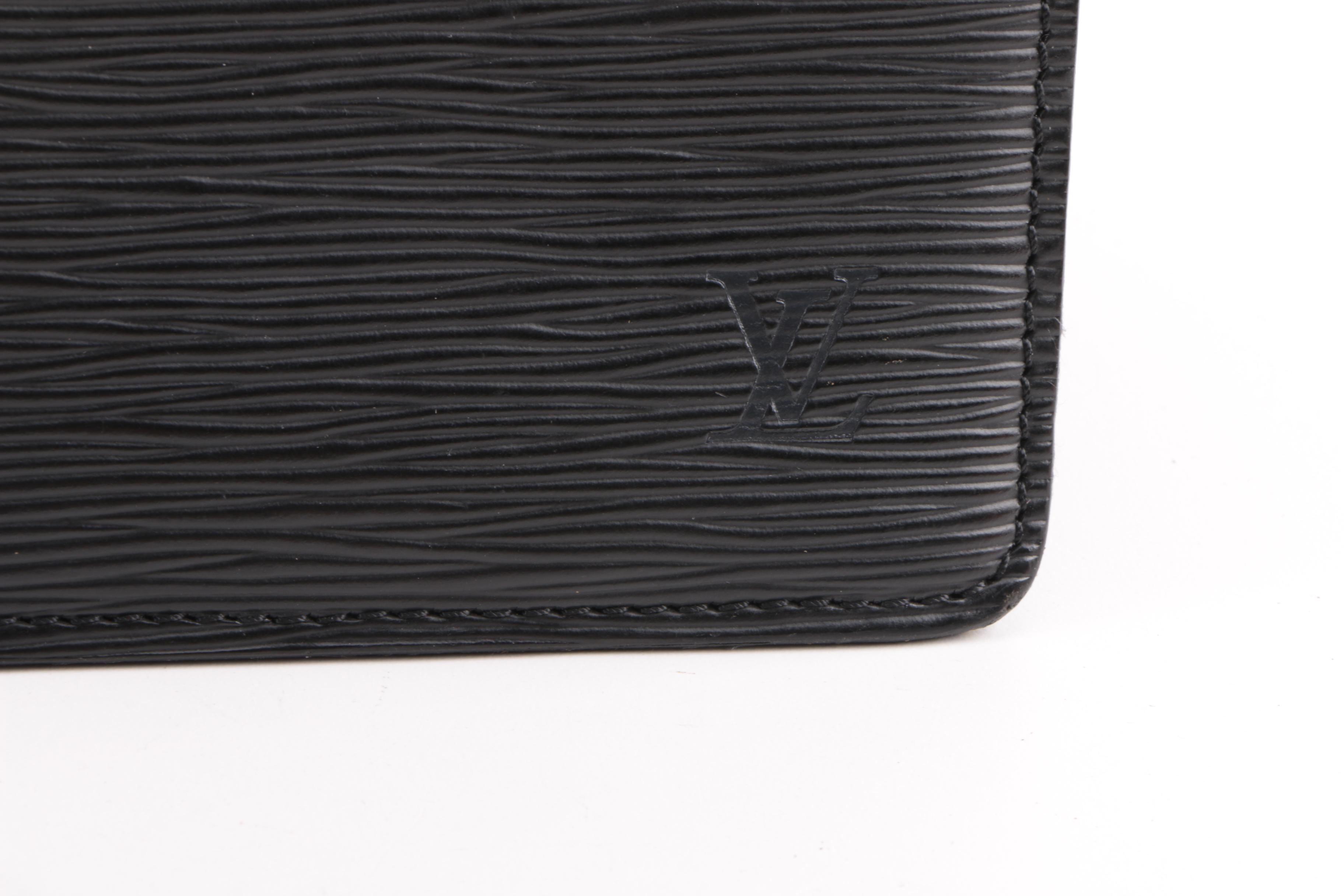 Louis Vuitton Black Epi Leather Riviera Tote