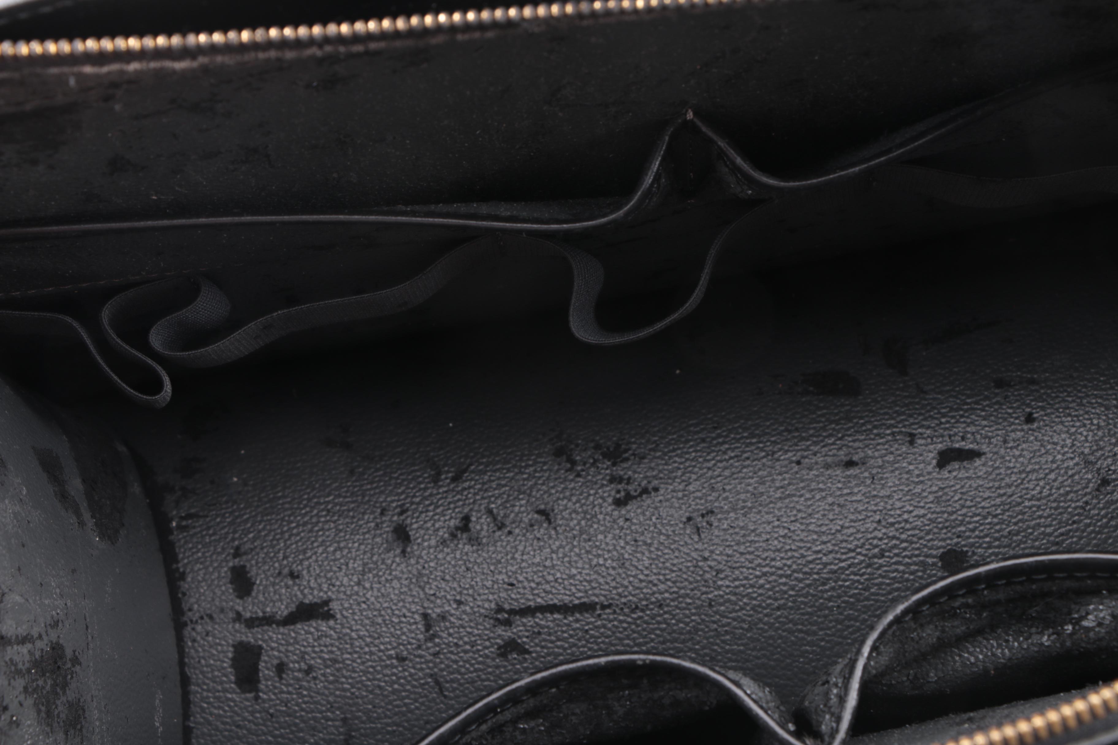 Louis Vuitton Black Epi Leather Riviera Tote