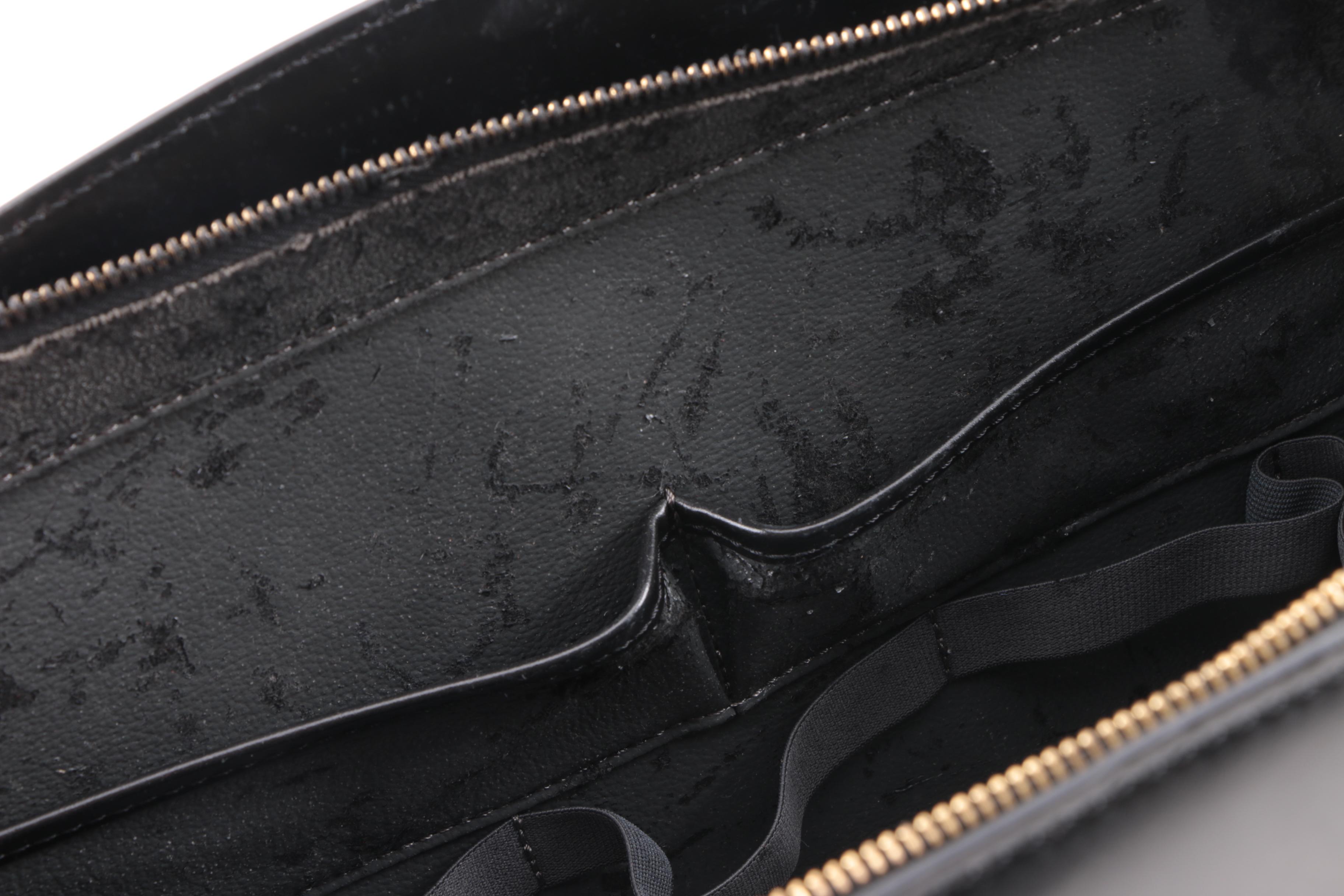 Louis Vuitton Black Epi Leather Riviera Tote