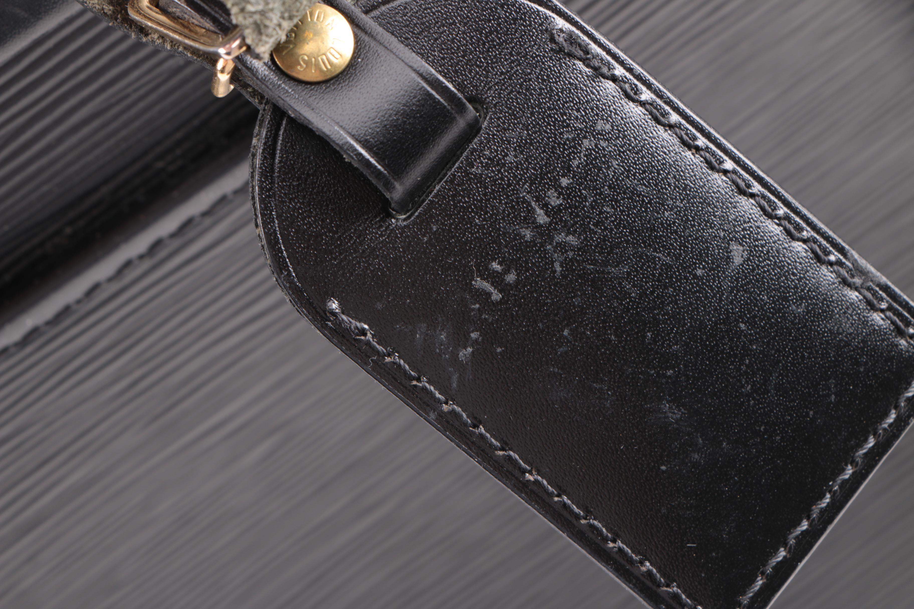 Louis Vuitton Black Epi Leather Riviera Tote