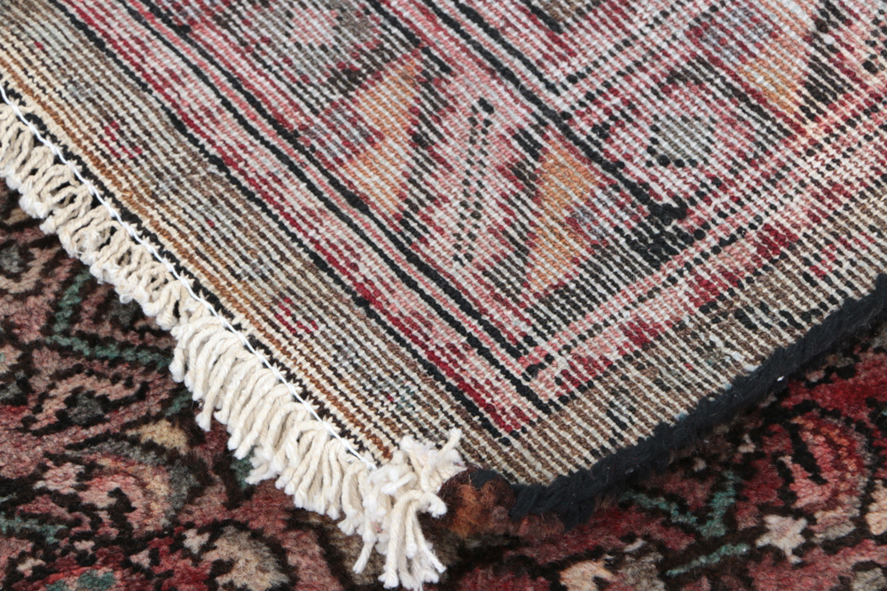 Hand-Knotted Persian Bijar Carpet Runner