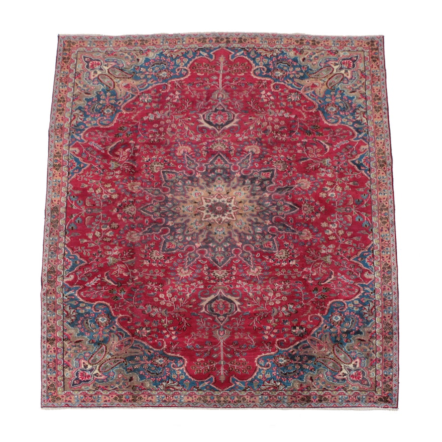 Hand-Knotted Persian Area Rug