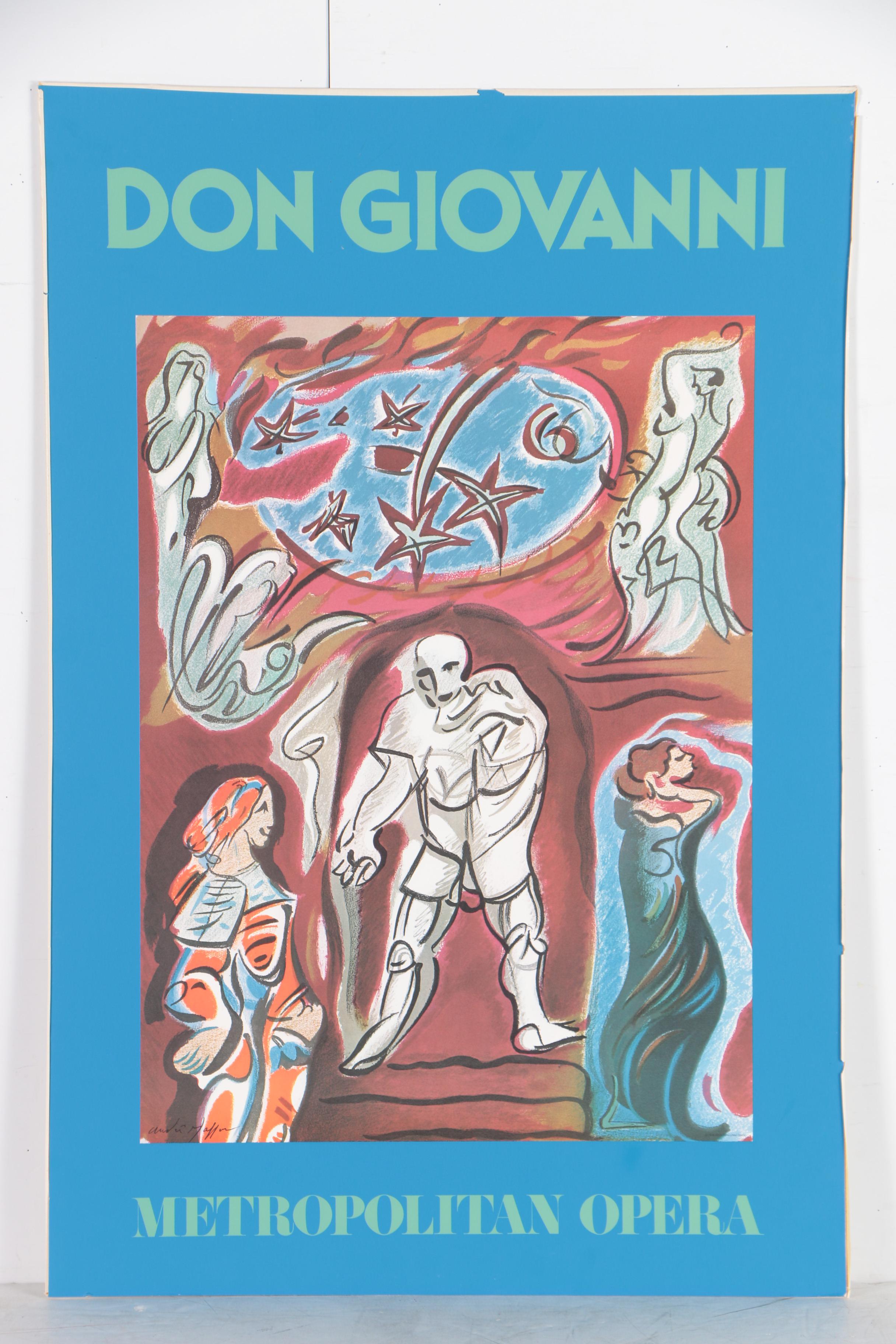 Opera Poster Lithographs