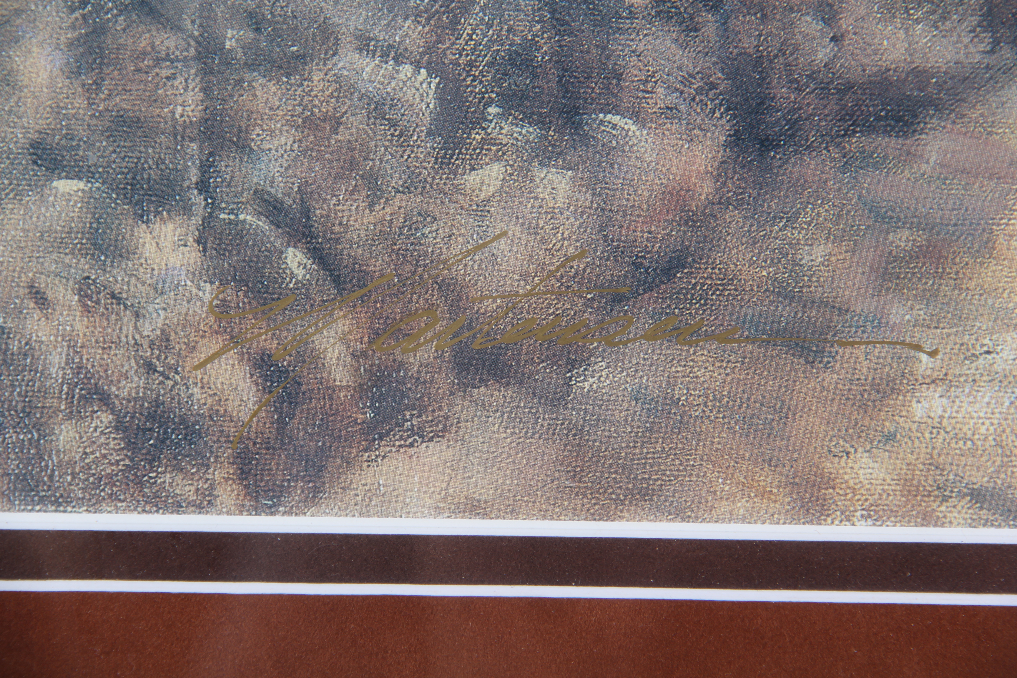 Mark Martensen Limited Edition Offset Lithograph "Renegade Apaches"