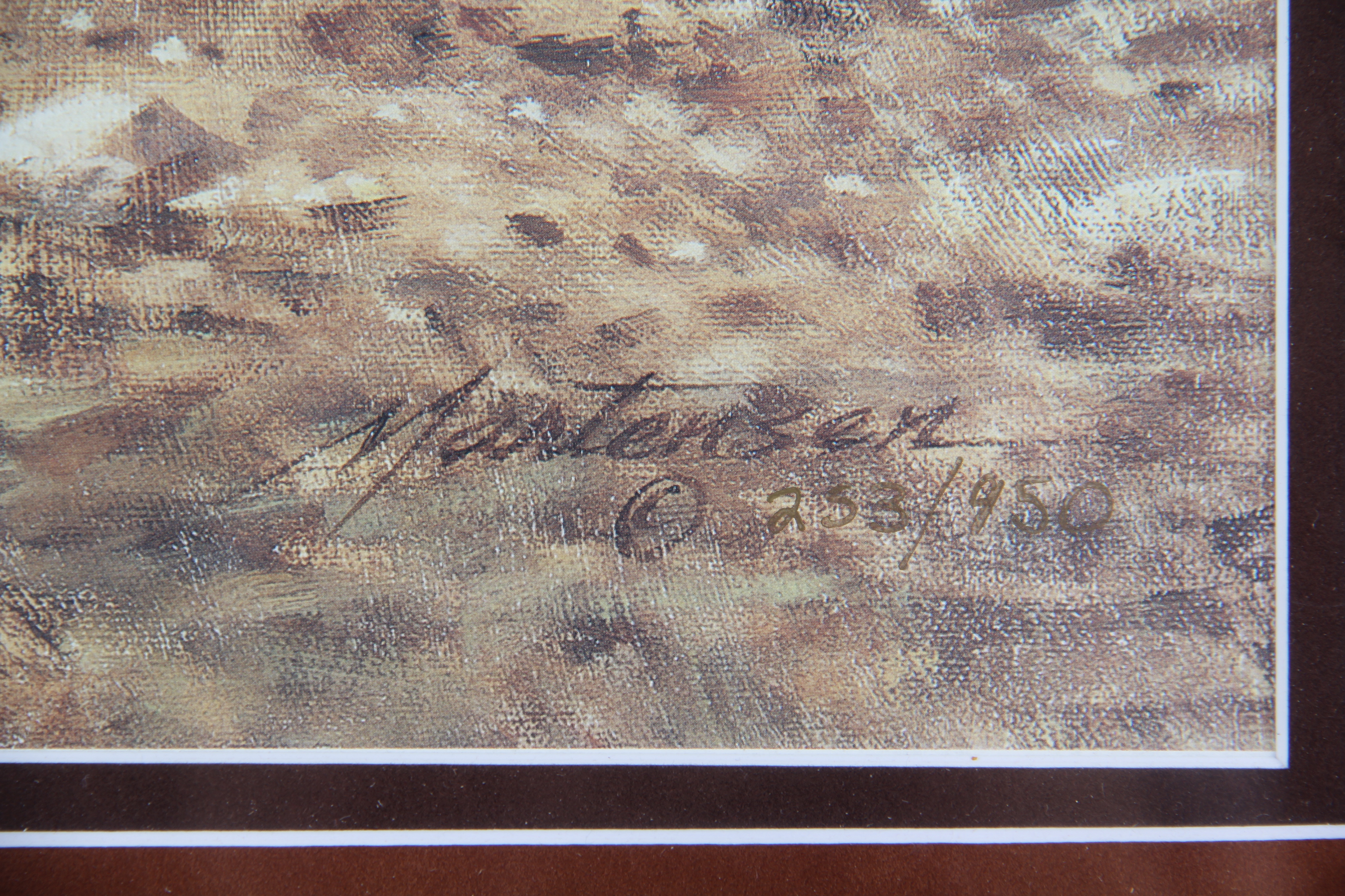 Mark Martensen Limited Edition Offset Lithograph "Renegade Apaches"