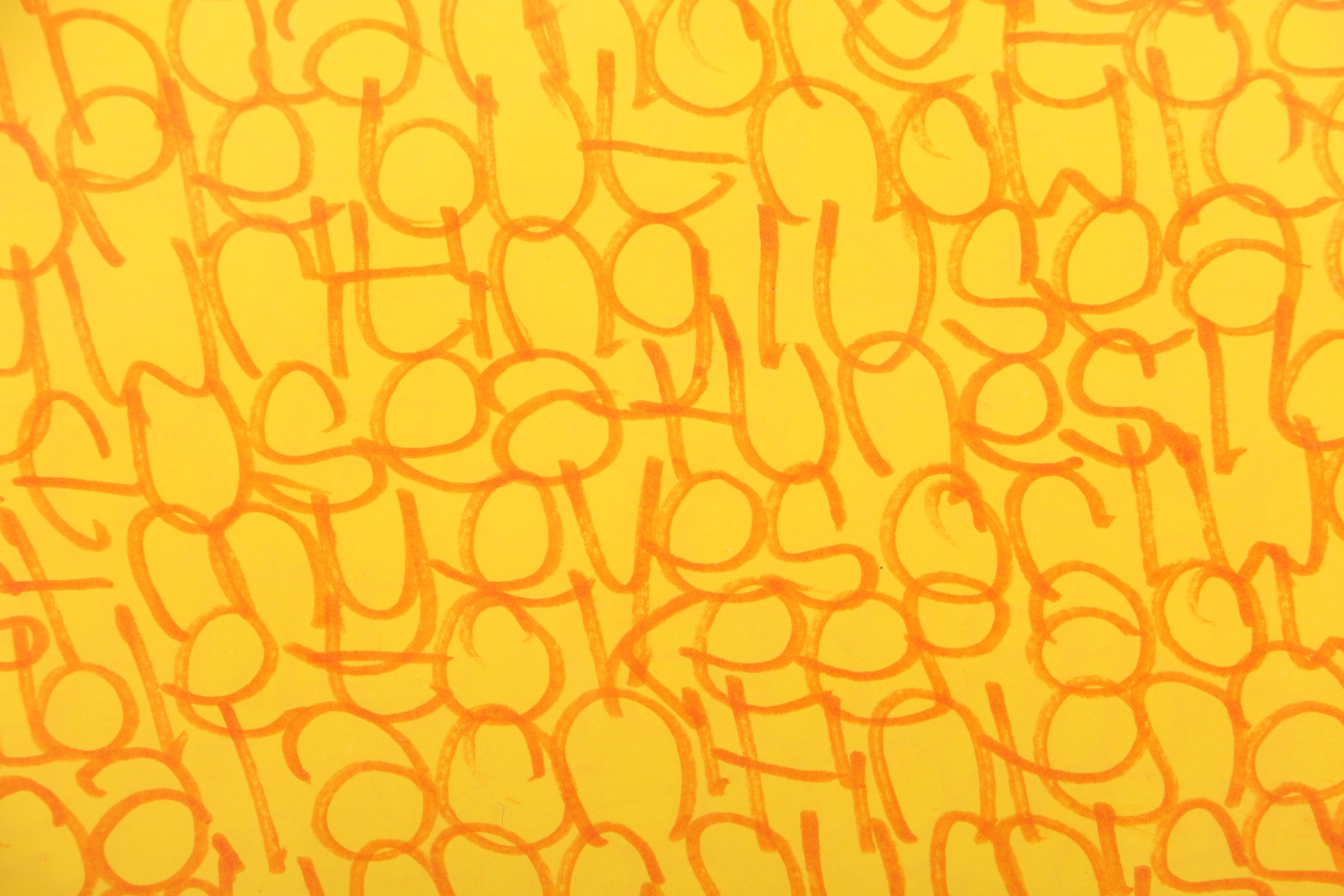 Jenny Crowe 2016 Marker on Paper "Untitled"