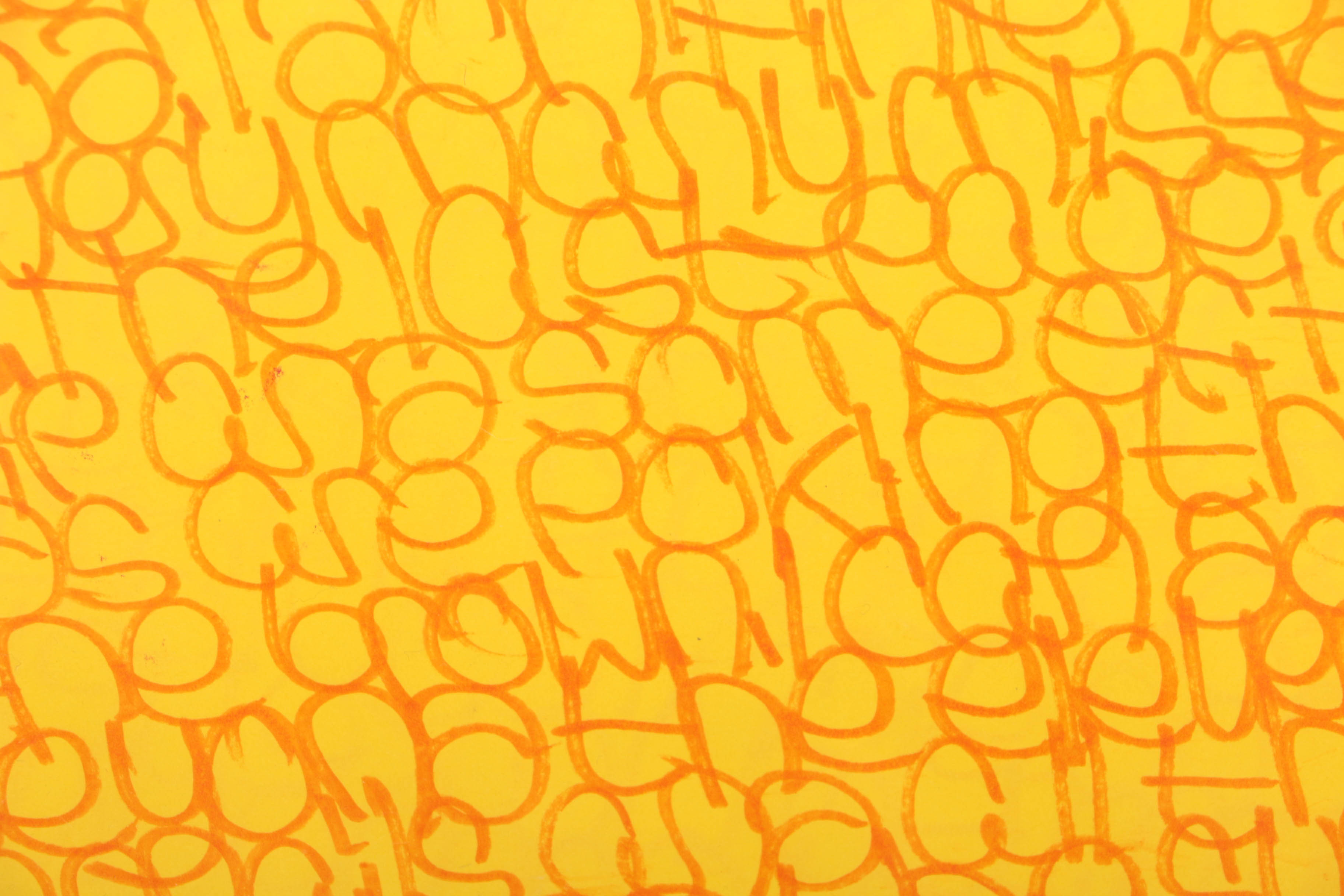 Jenny Crowe 2016 Marker on Paper "Untitled"