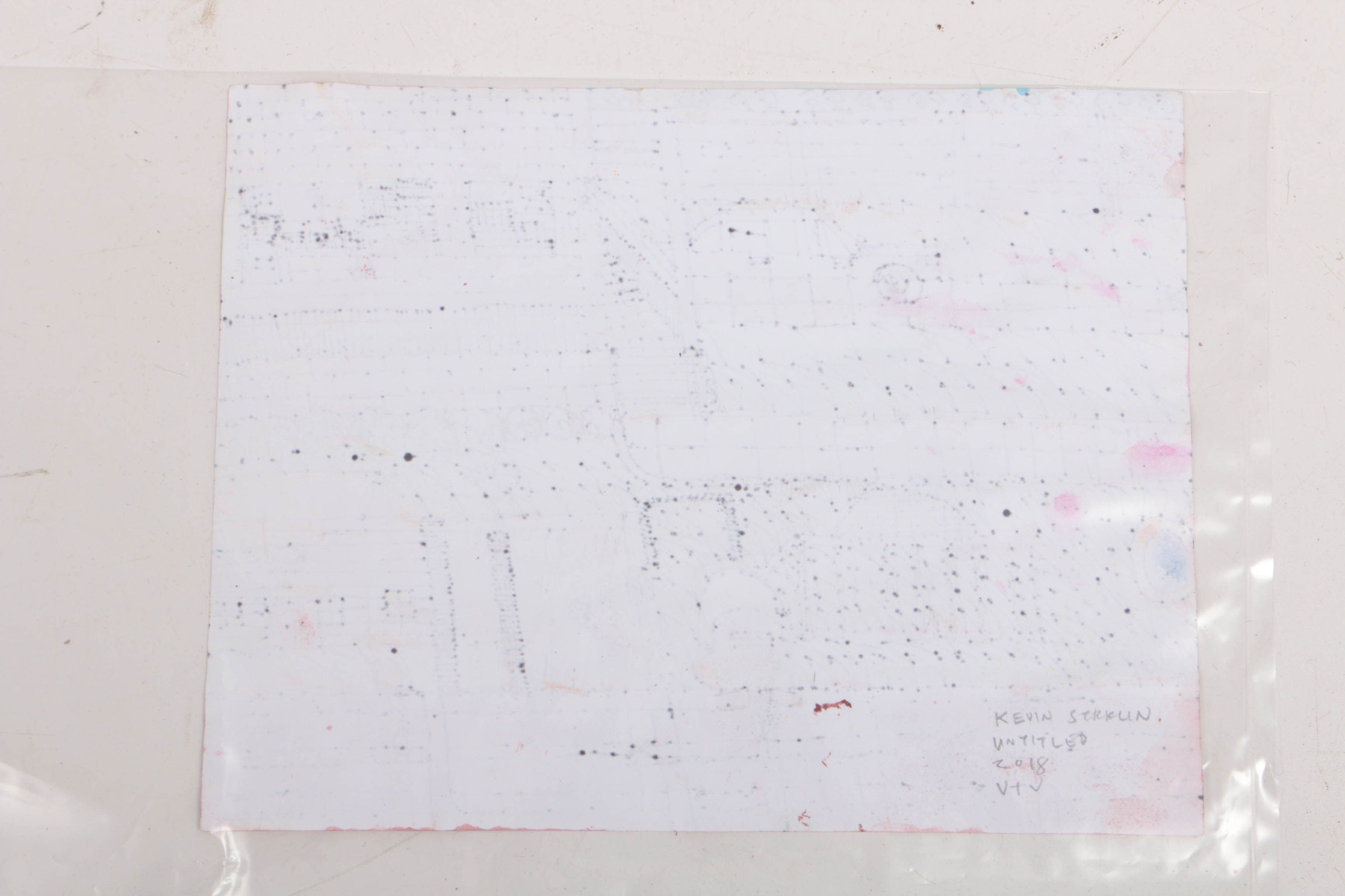 Kevin Stricklin 2018 Ink and Watercolor on Paper "Untitled"