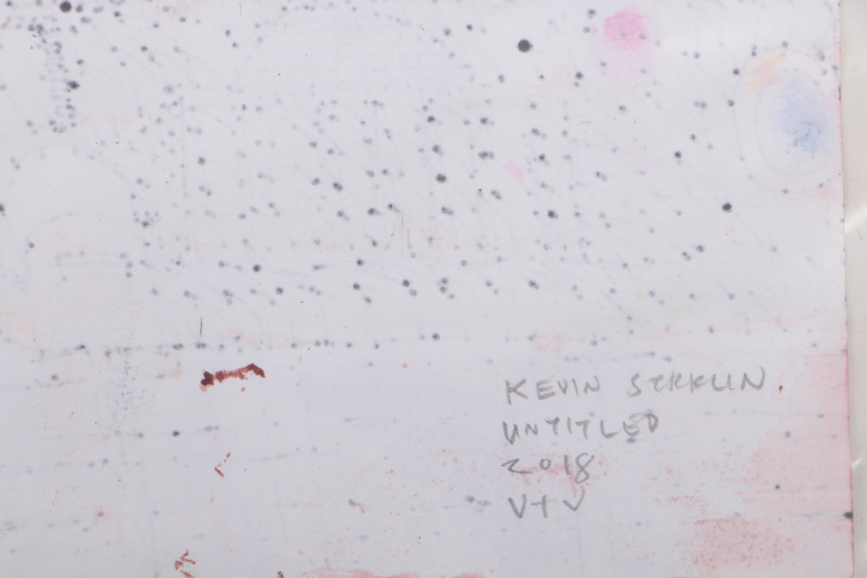 Kevin Stricklin 2018 Ink and Watercolor on Paper "Untitled"