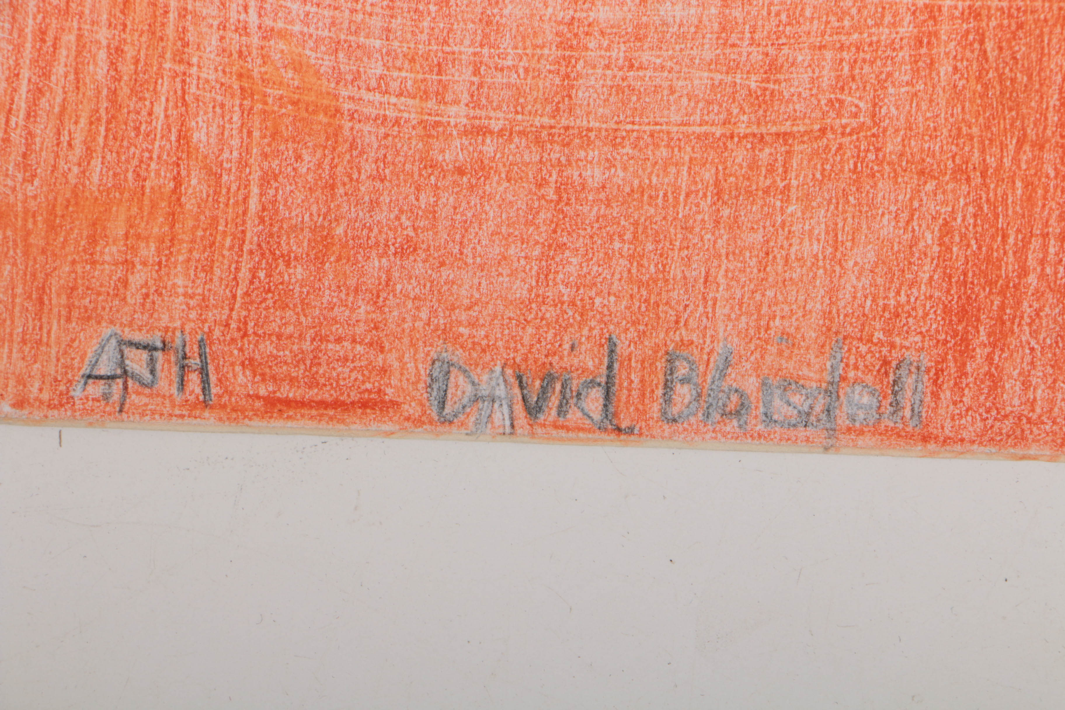 Andrew Hostick 2015 Colored Pencil on Illustration Board "David Blaisdell"