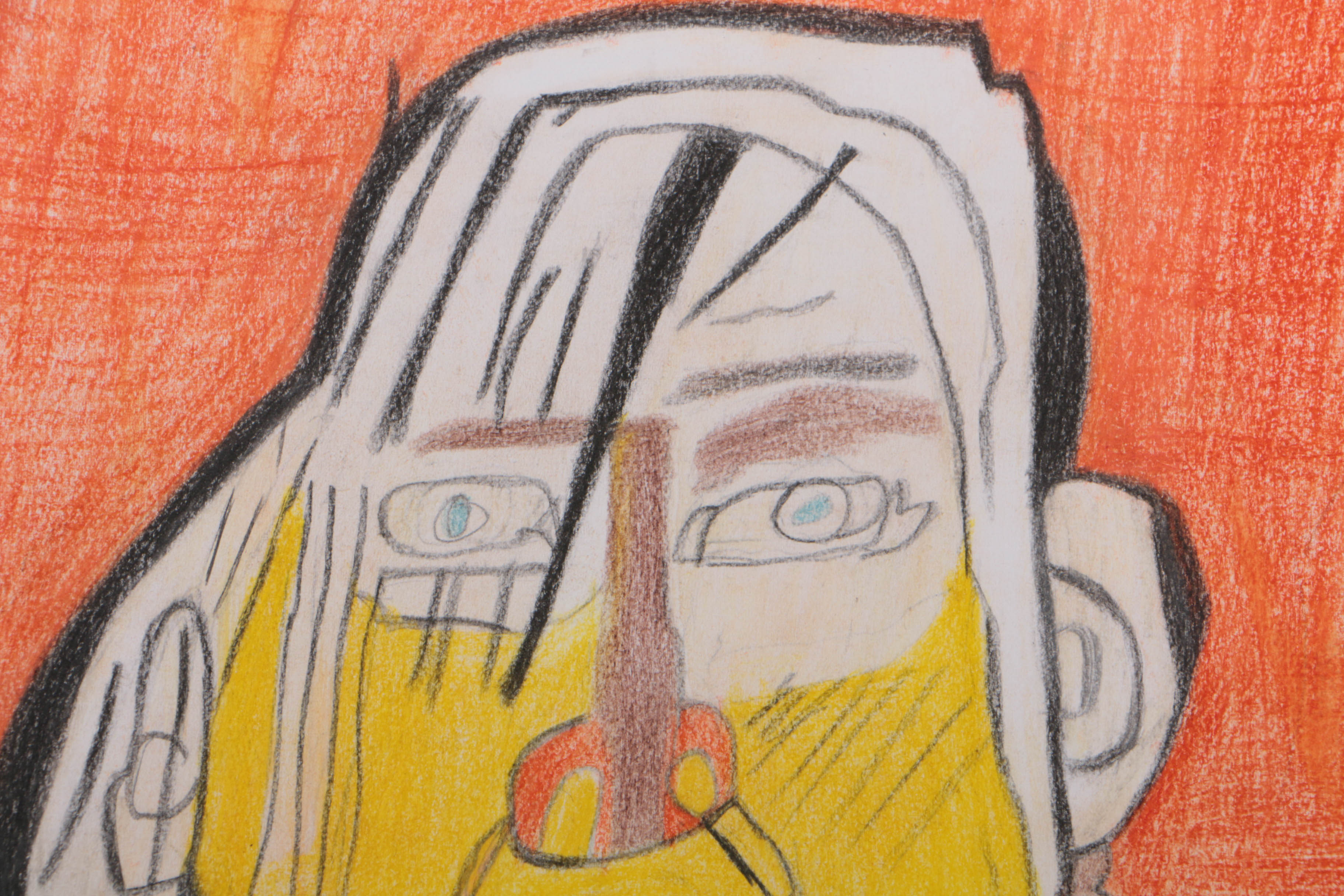 Andrew Hostick 2015 Colored Pencil on Illustration Board "David Blaisdell"