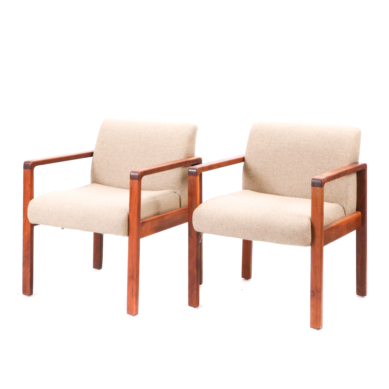 Pair of Mid Century Modern Armchairs