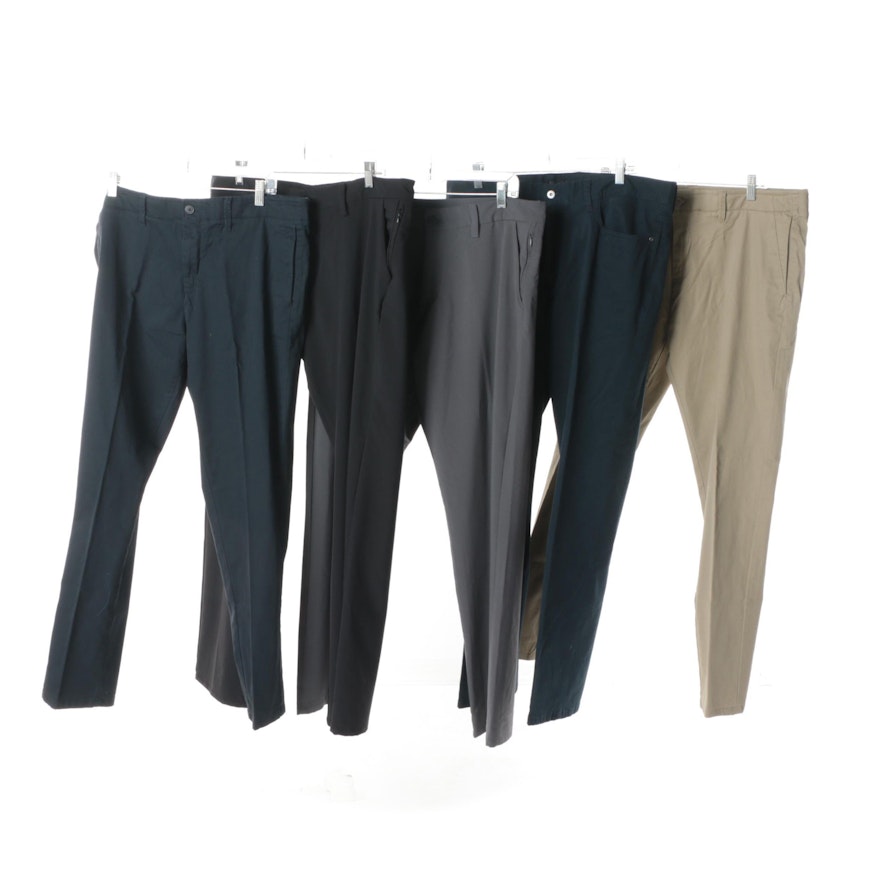 Men's Saks Fifth Avenue Active Trousers
