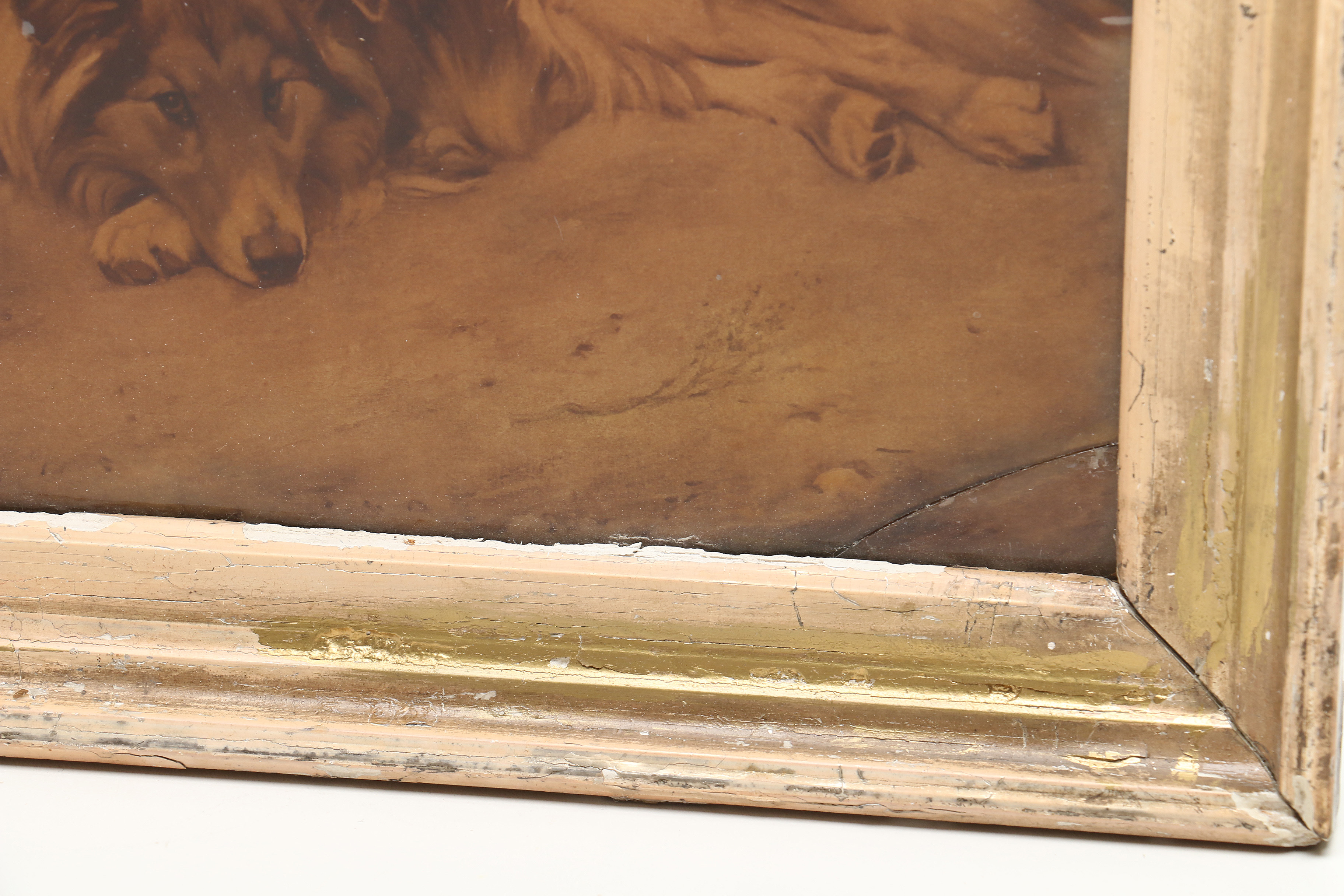 Three Vintage Dog-Themed Artworks