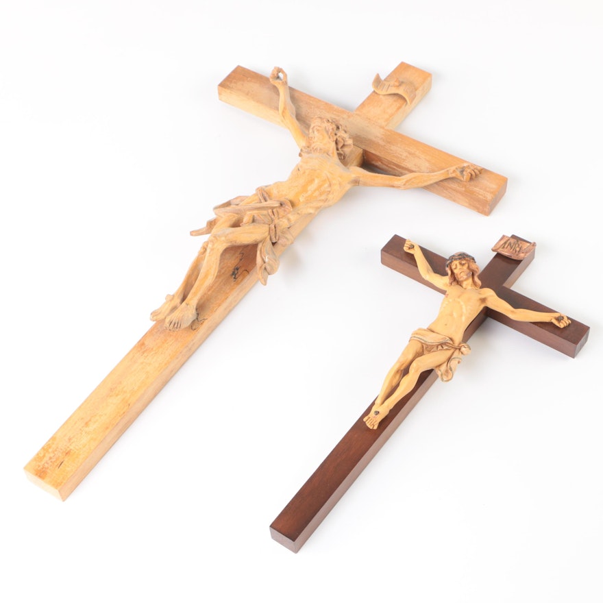 Wooden Wall Hanging Crucifixes