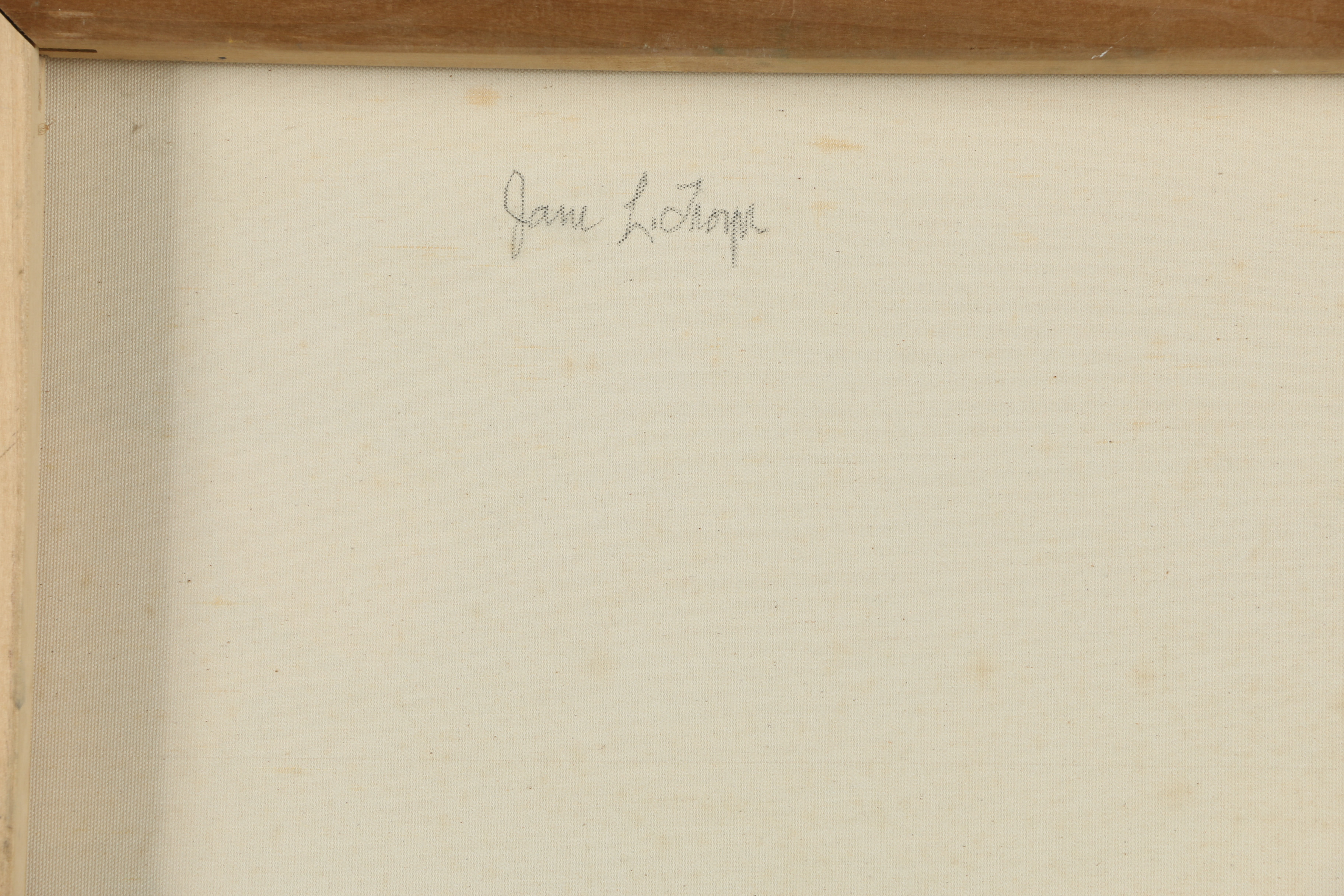 Jane L. Troyer Oil Painting