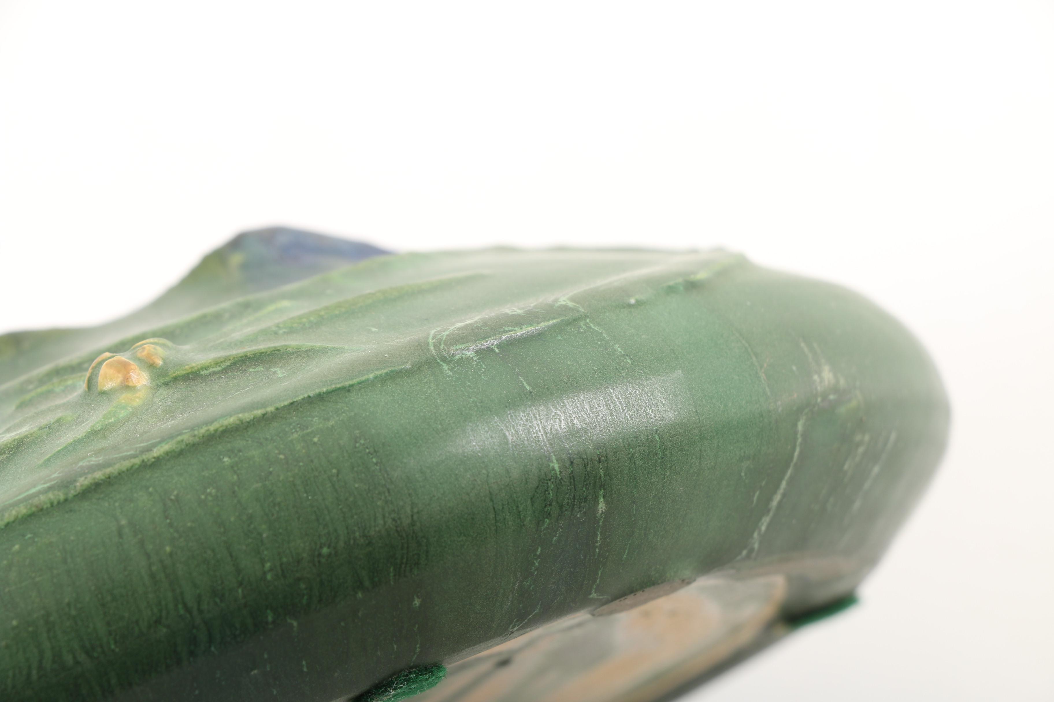 Signed Laura Klein Ephraim Pottery Lily Pad Vase