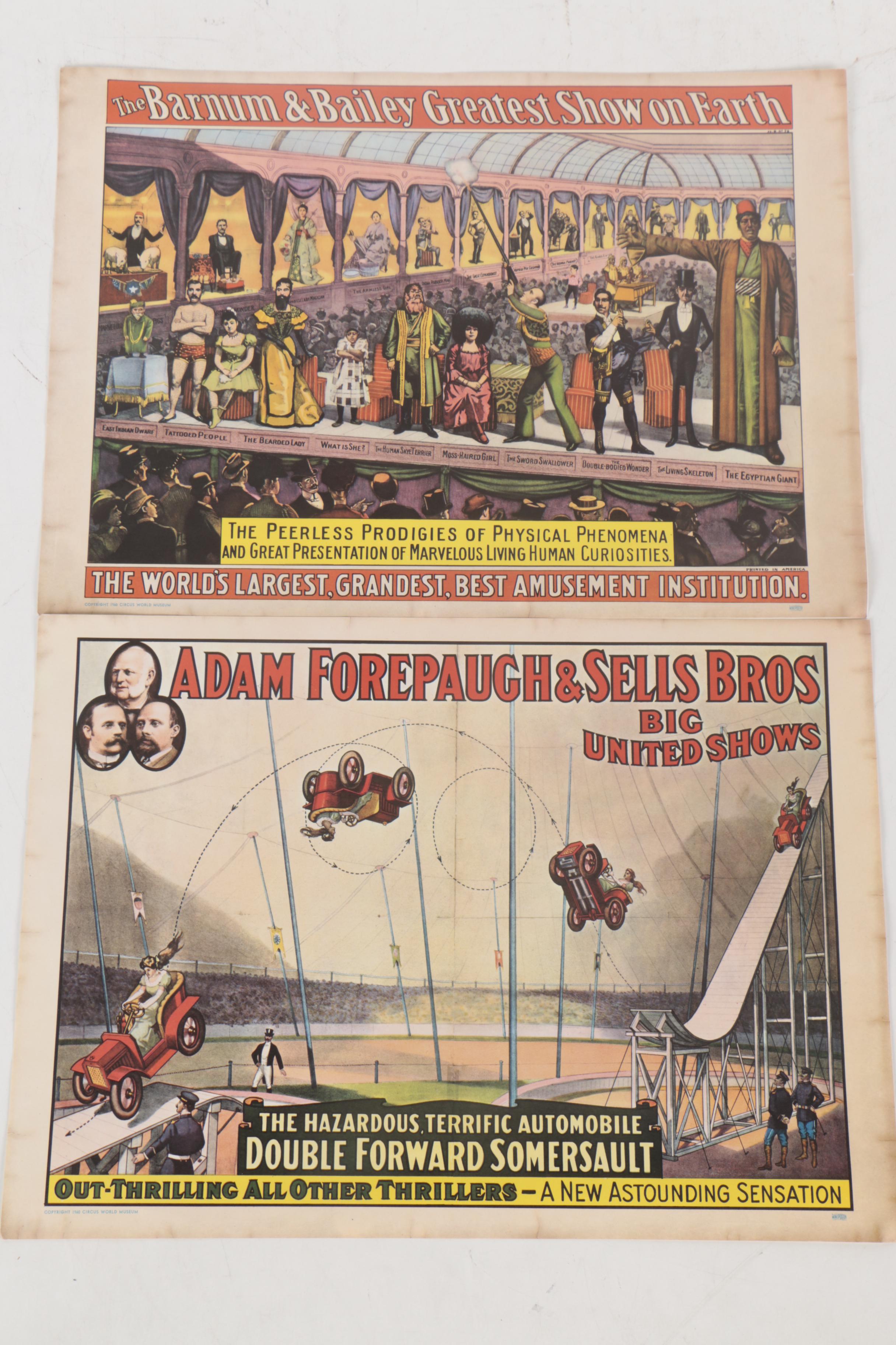 Circus World Museum Offset Lithographs
